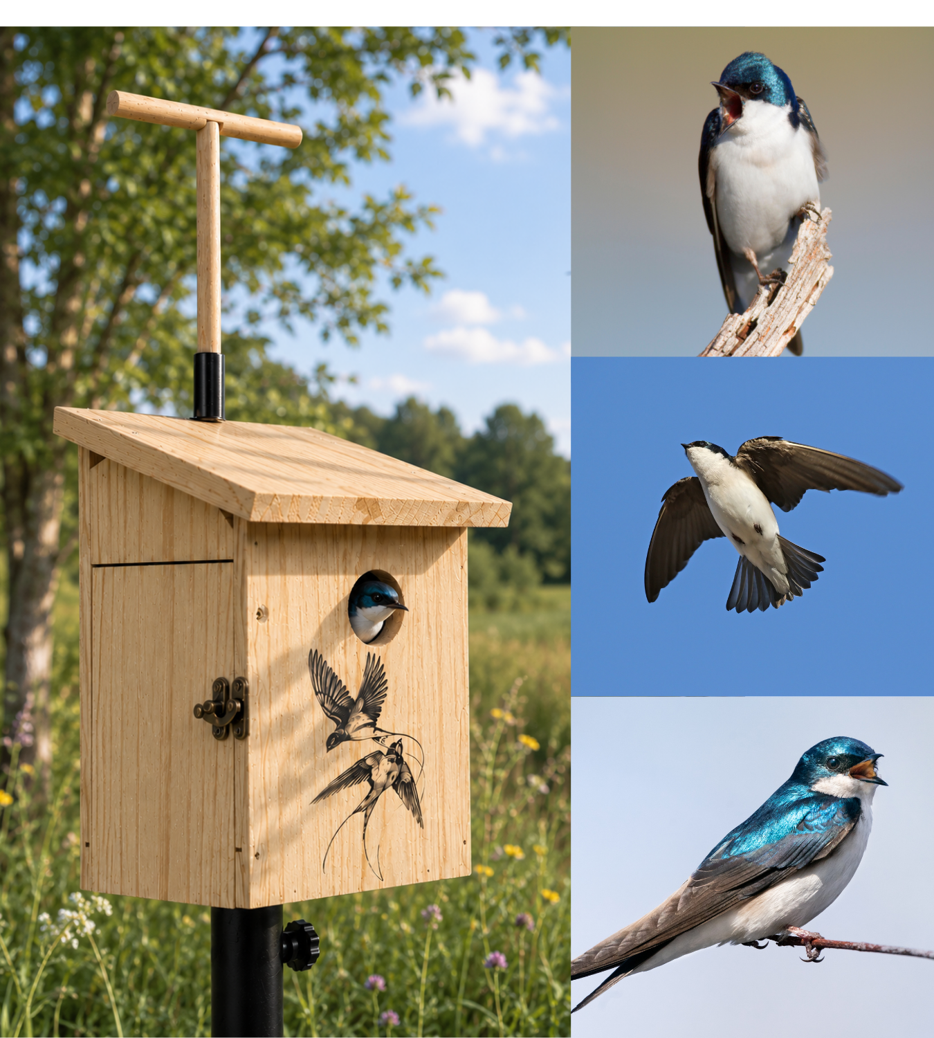 Tree Swallow Nest Box
