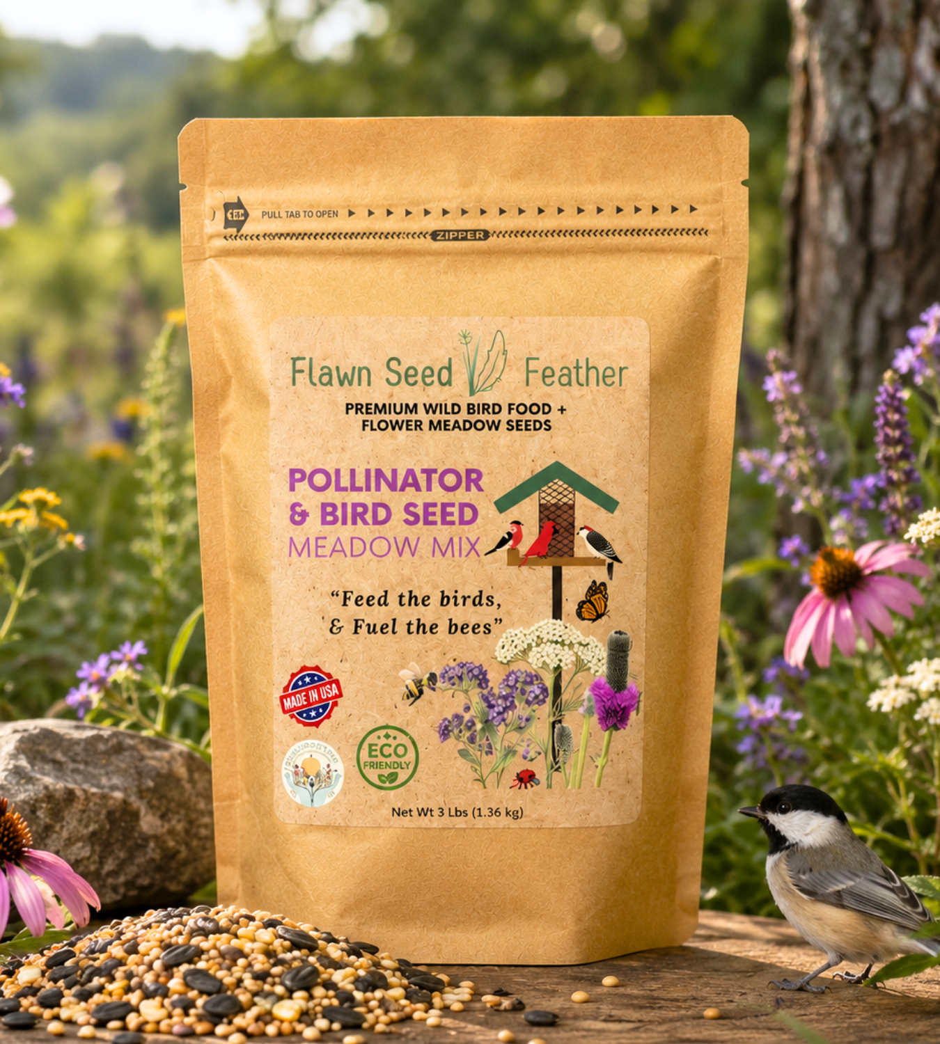 Pollinator & Bird Seed Mix