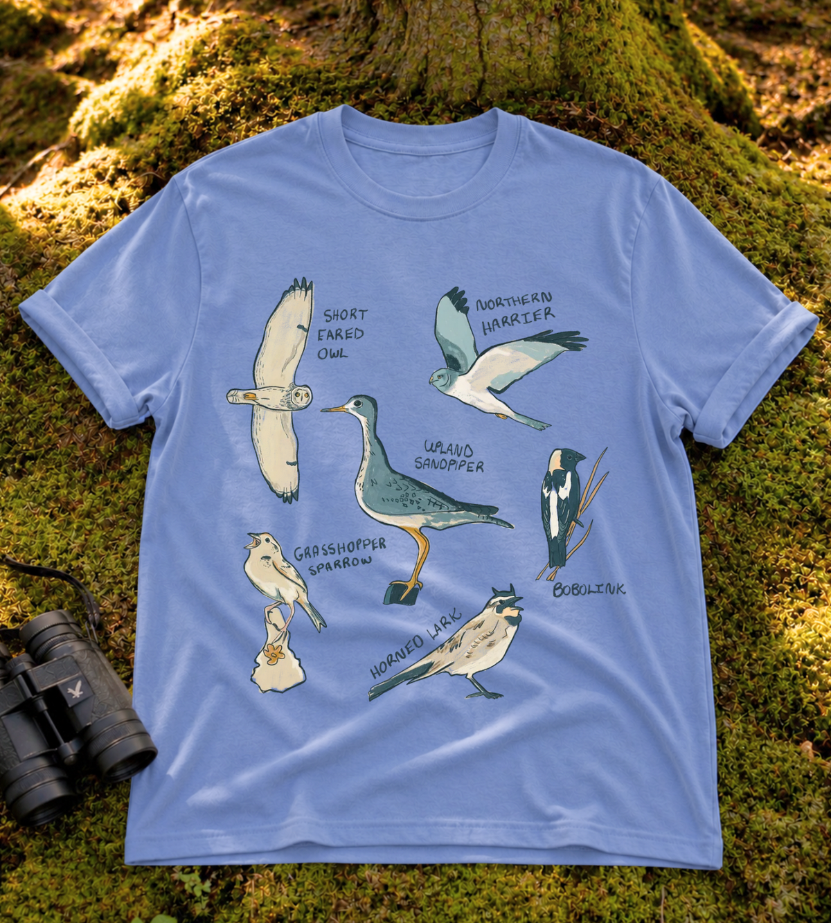 Grassland Birds T Shirt