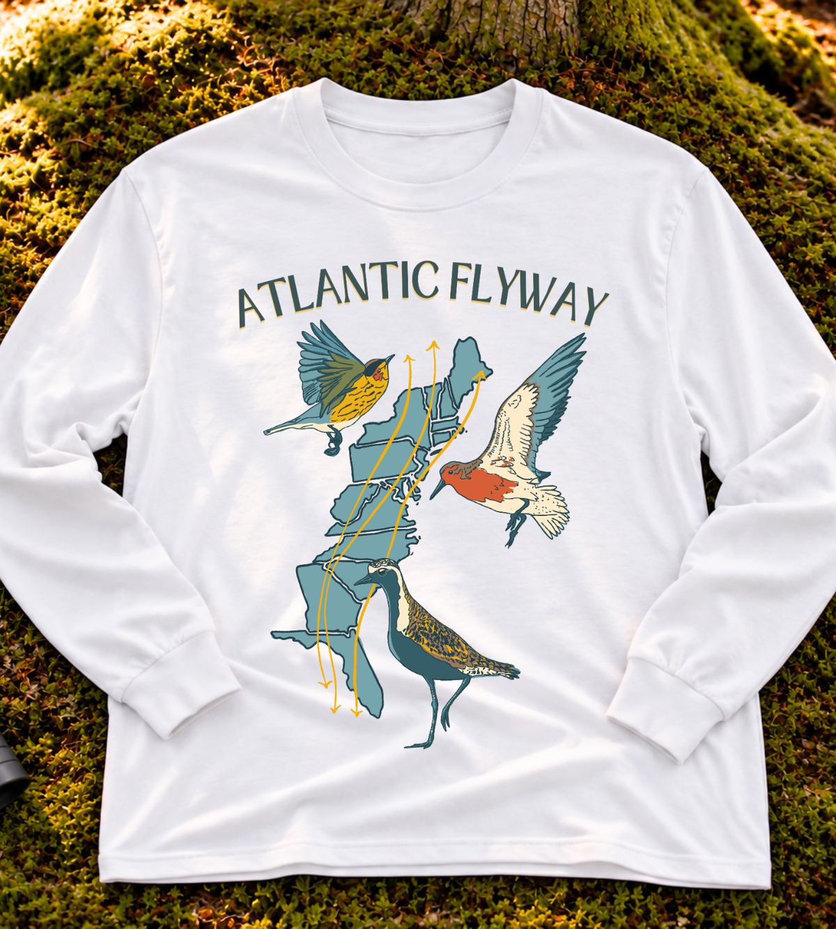 Atlantic Flyway Long Sleeve Tee