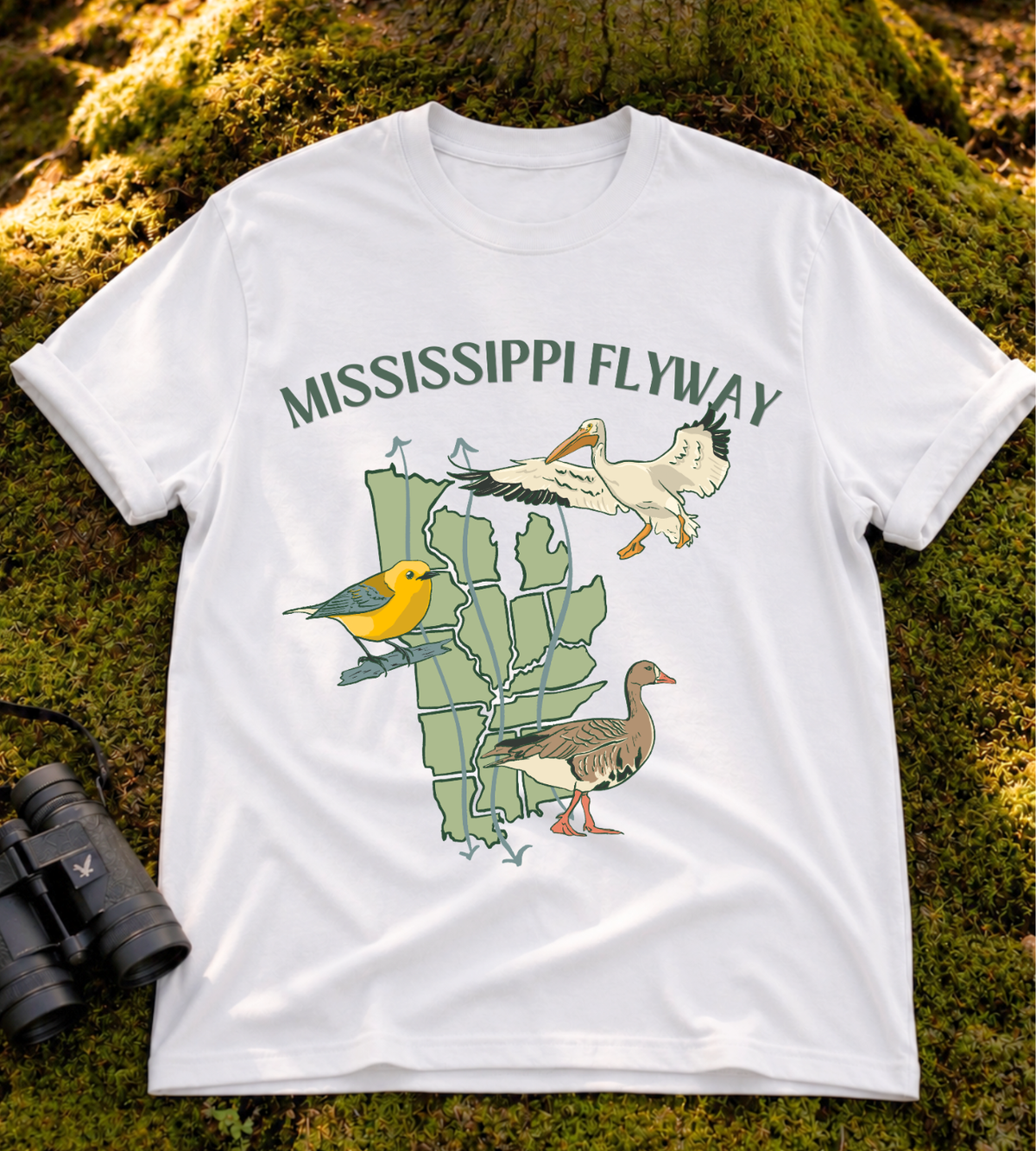 Mississippi Flyway T Shirt