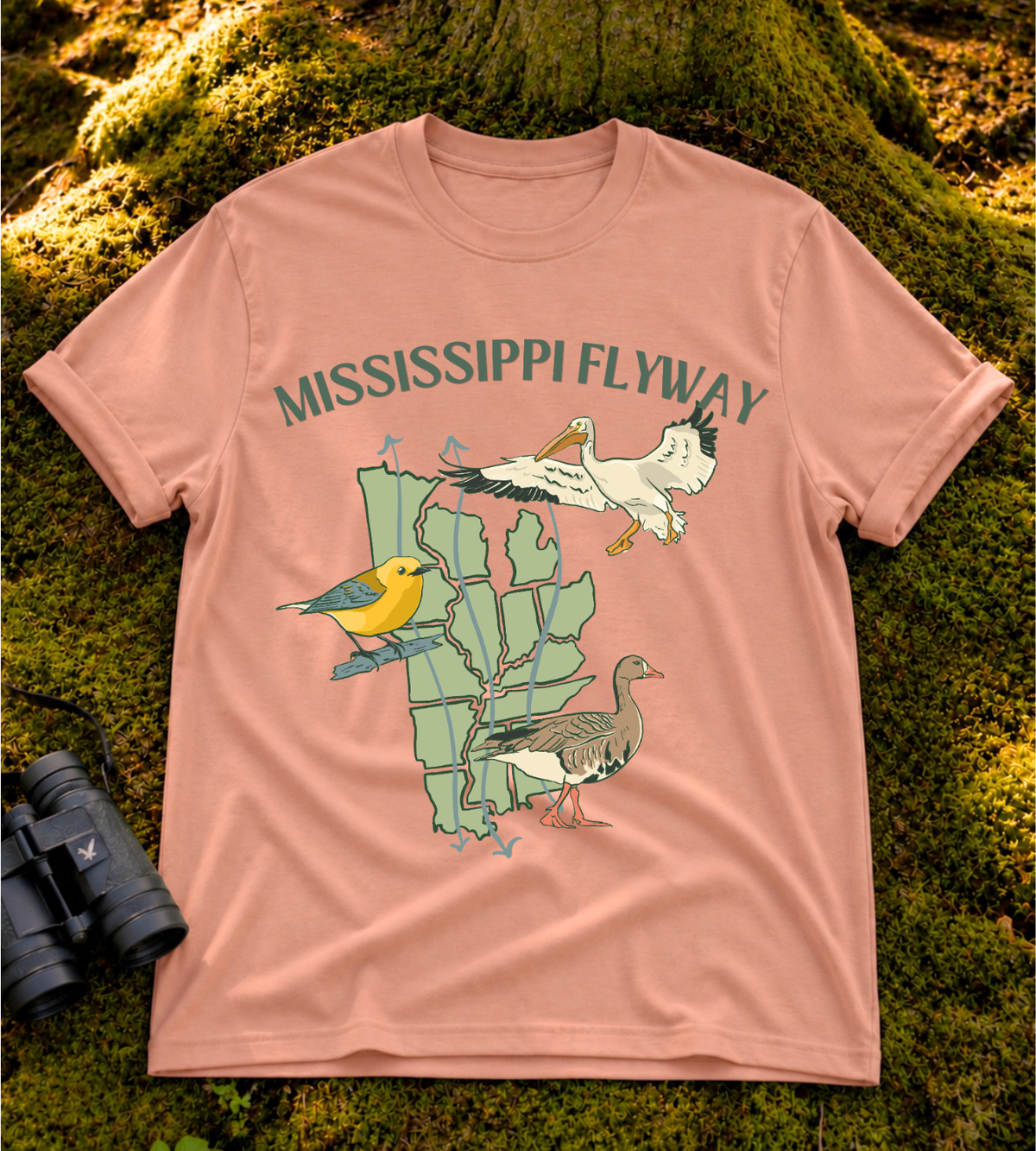 Mississippi Flyway T Shirt