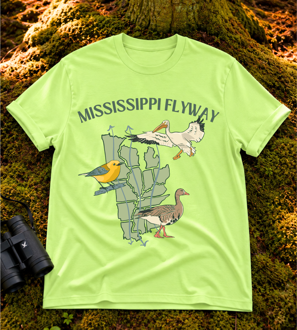 Mississippi Flyway T Shirt