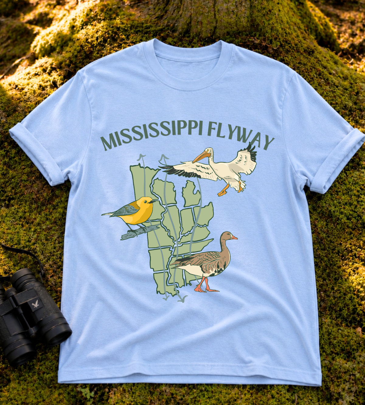 Mississippi Flyway T Shirt