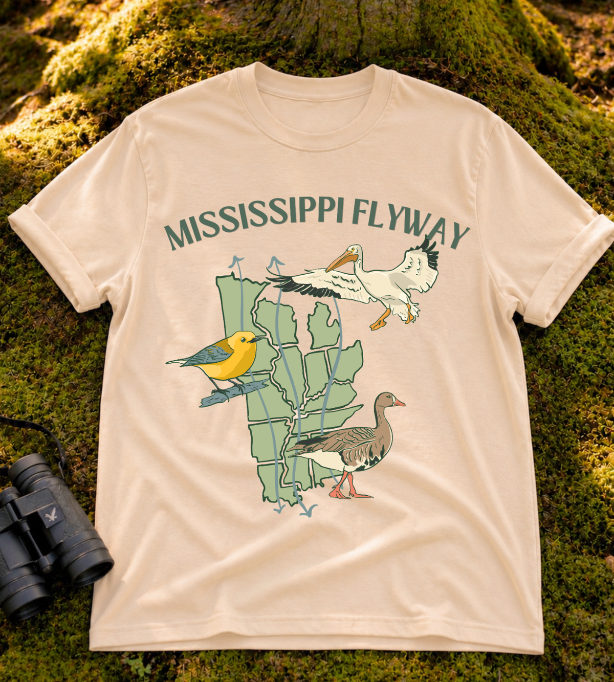 Mississippi Flyway T Shirt