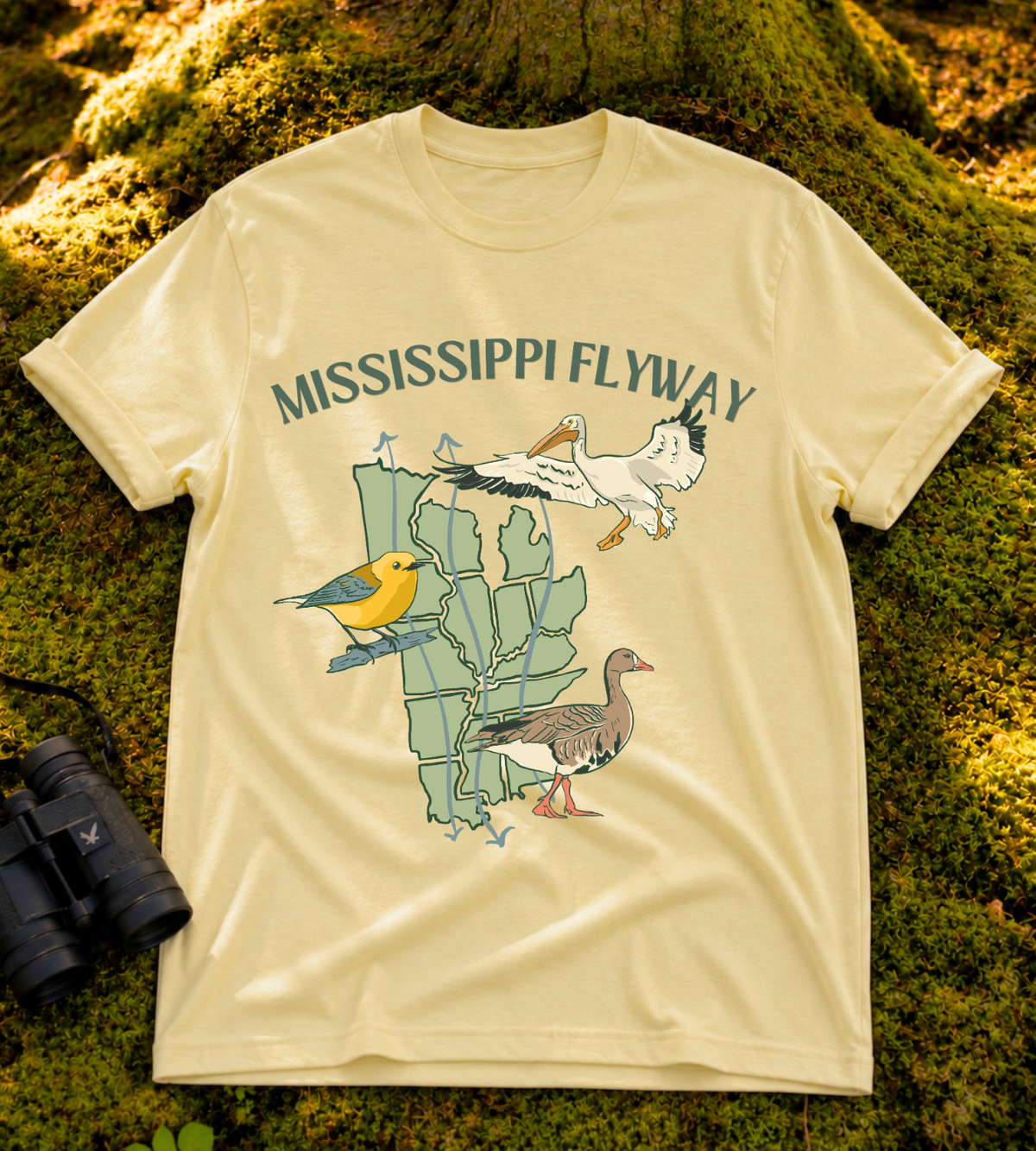 Mississippi Flyway T Shirt