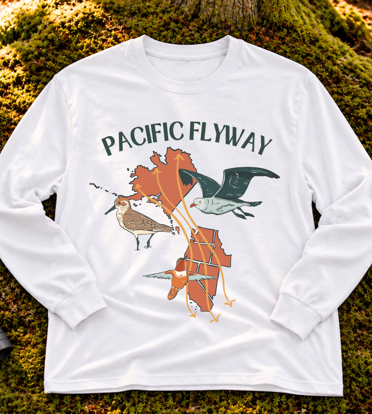 Pacific Flyway Long Sleeve Tee