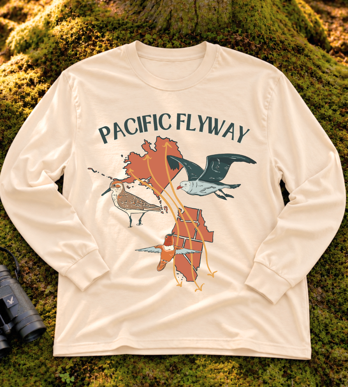 Pacific Flyway Long Sleeve Tee