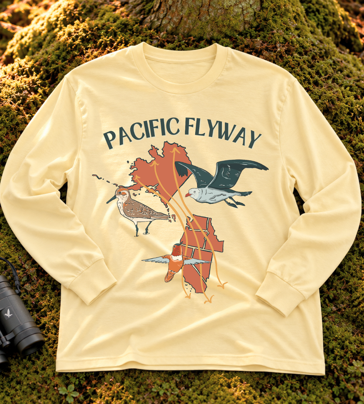 Pacific Flyway Long Sleeve Tee