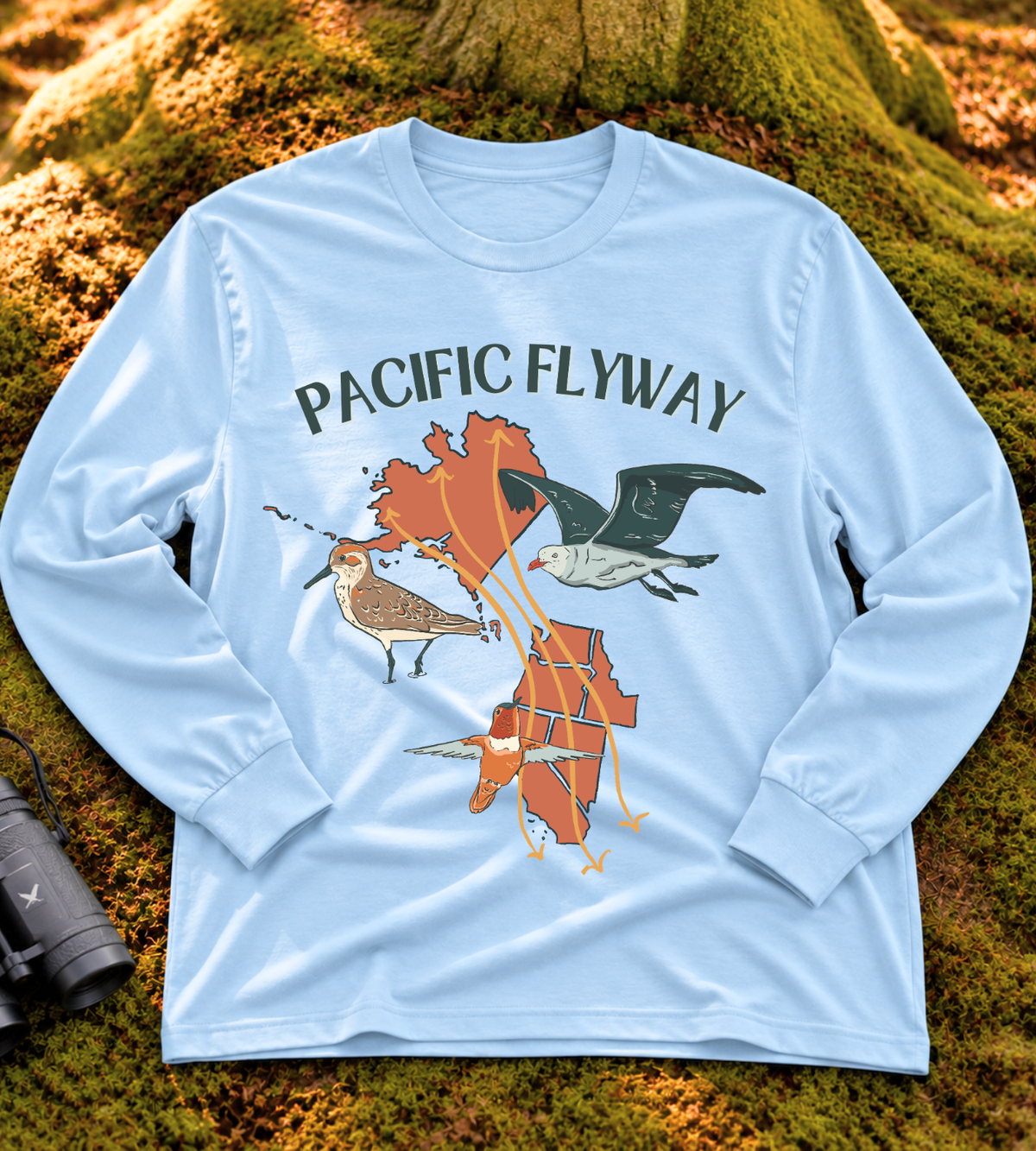 Pacific Flyway Long Sleeve Tee