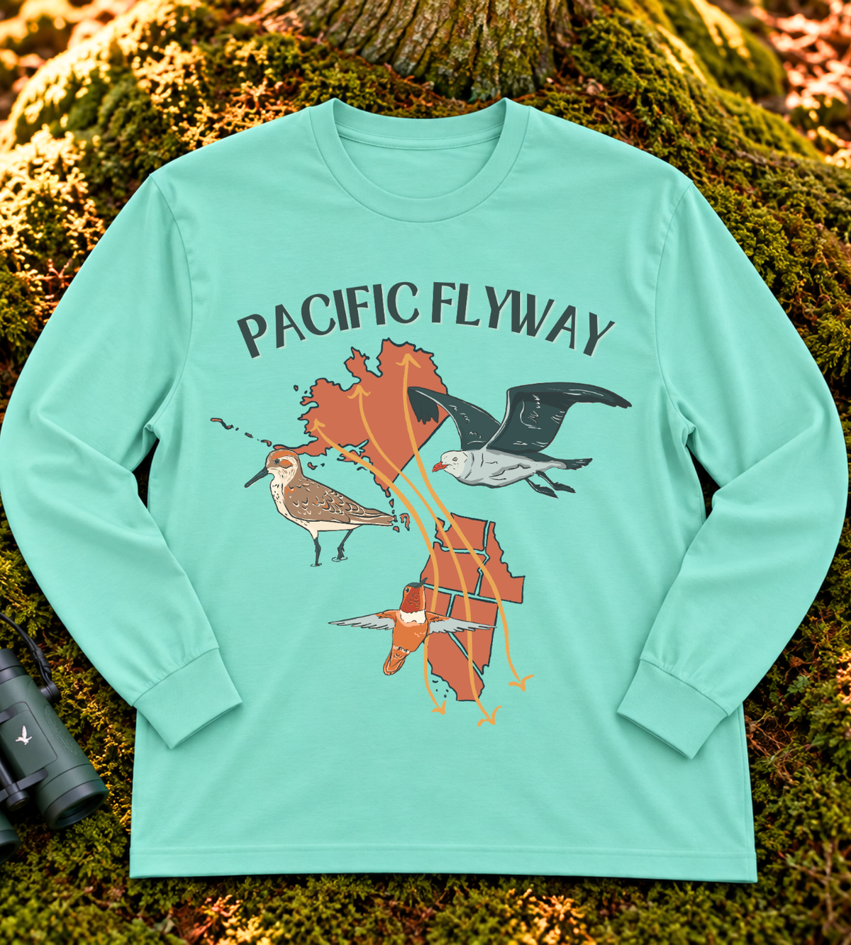 Pacific Flyway Long Sleeve Tee