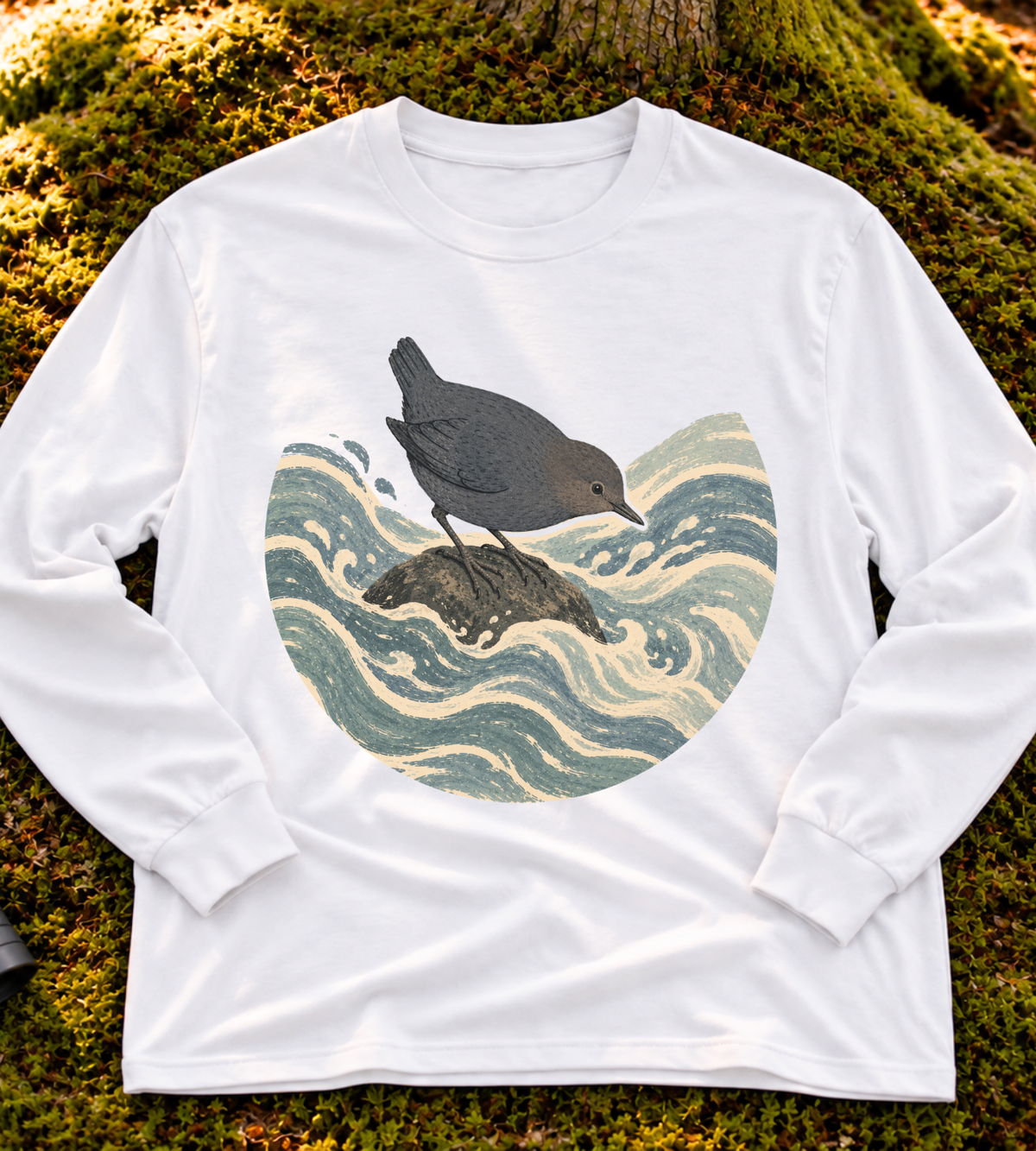 American Dipper Long Sleeve Tee