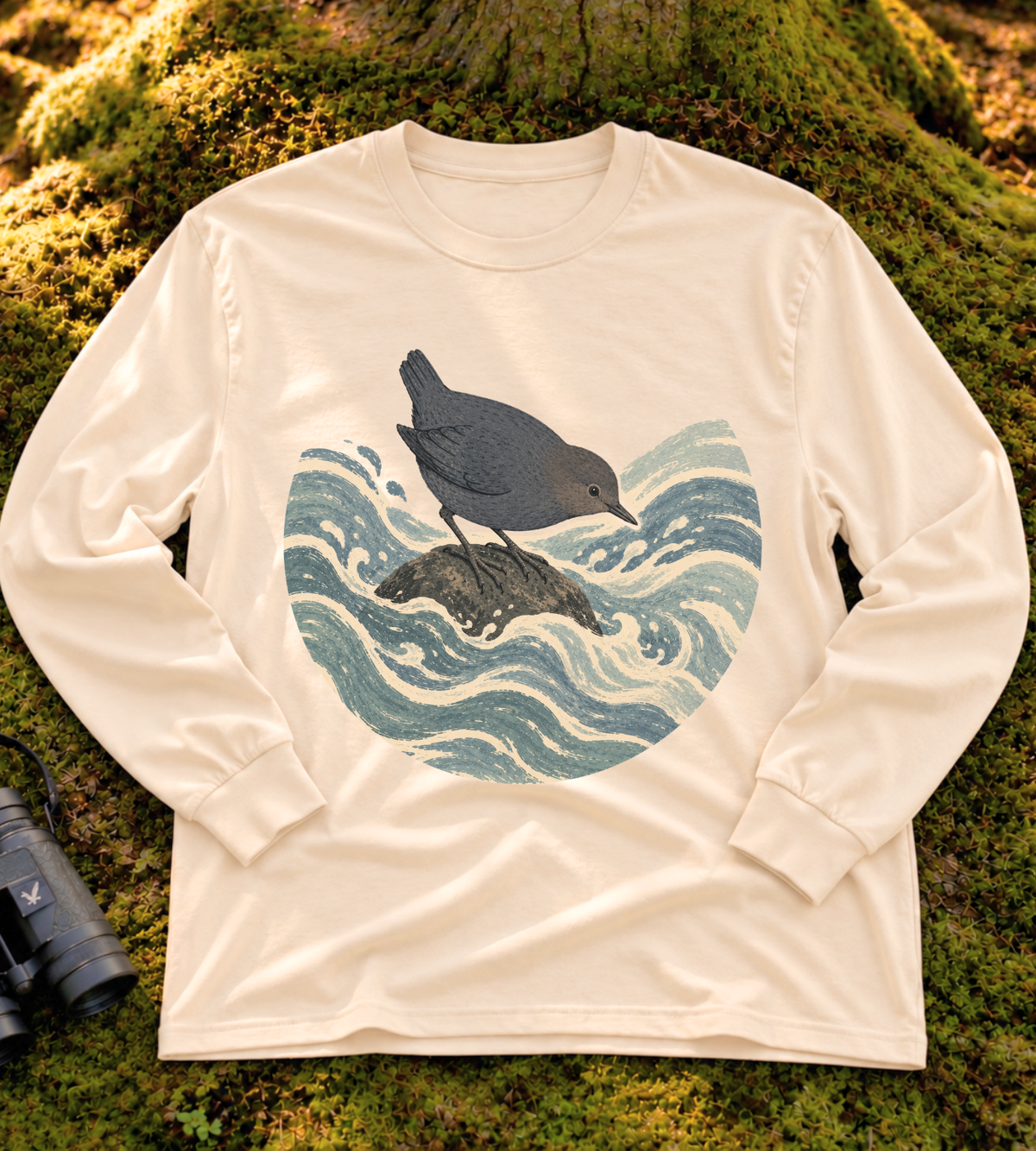 American Dipper Long Sleeve Tee