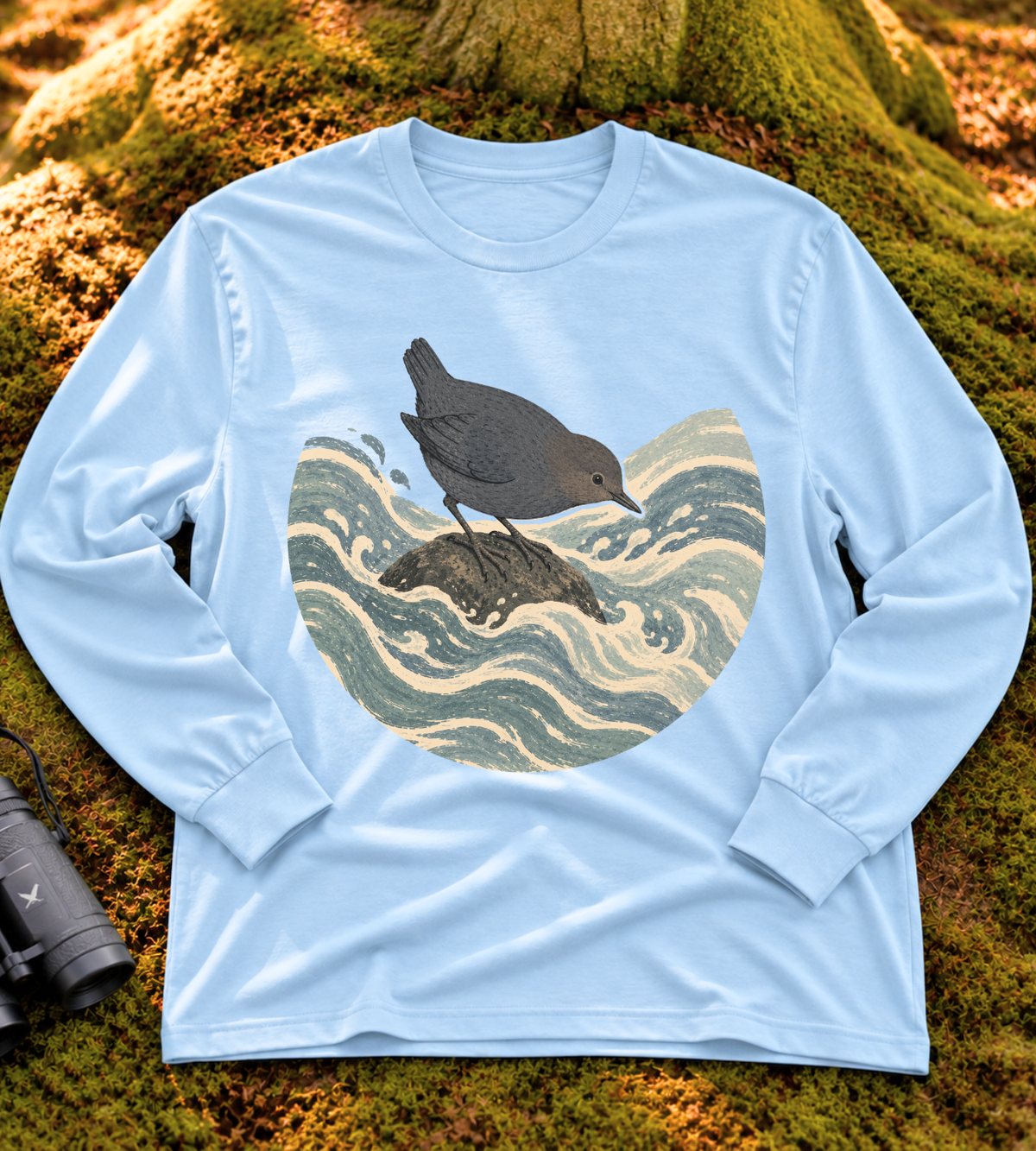 American Dipper Long Sleeve Tee