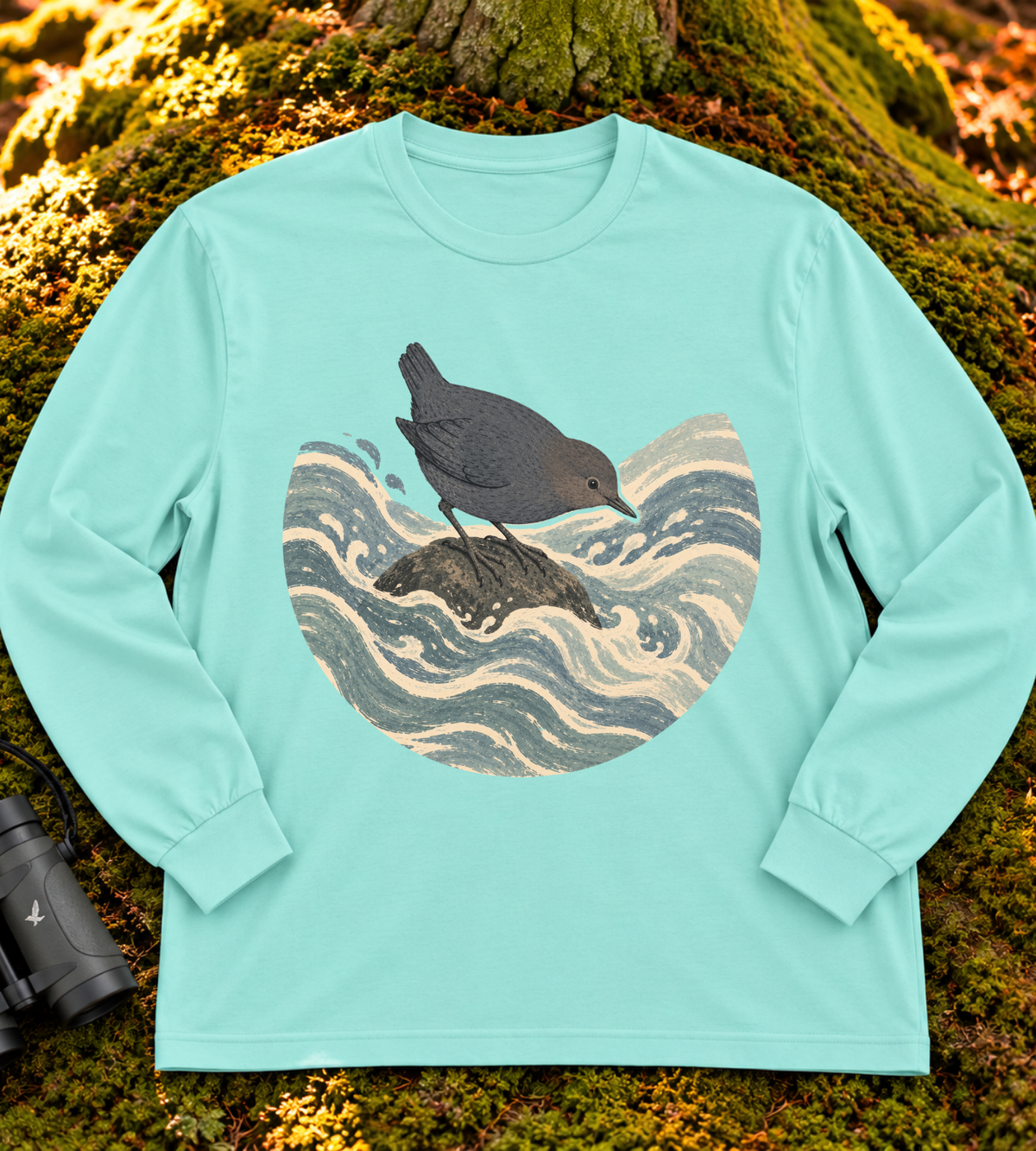 American Dipper Long Sleeve Tee