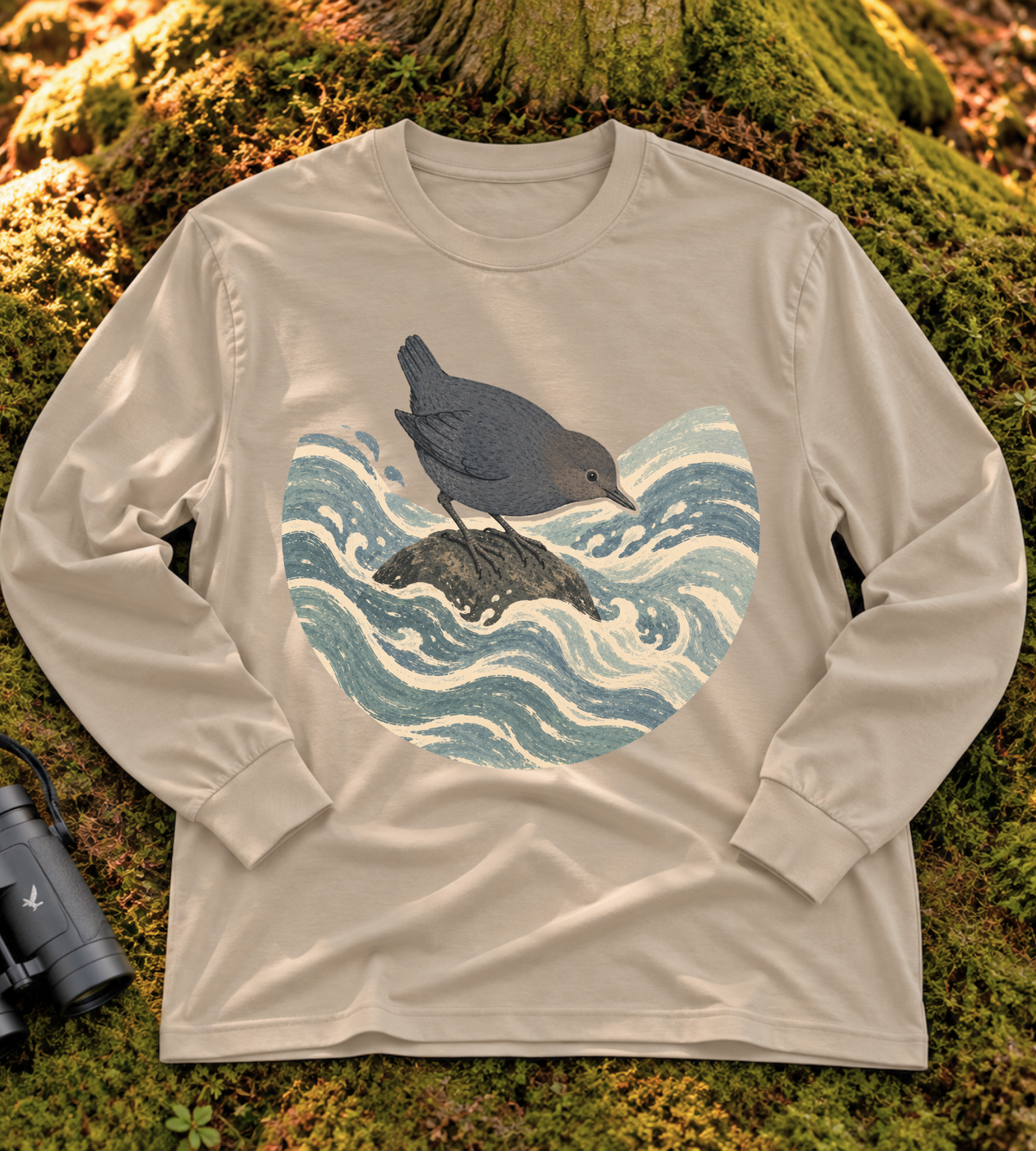 American Dipper Long Sleeve Tee