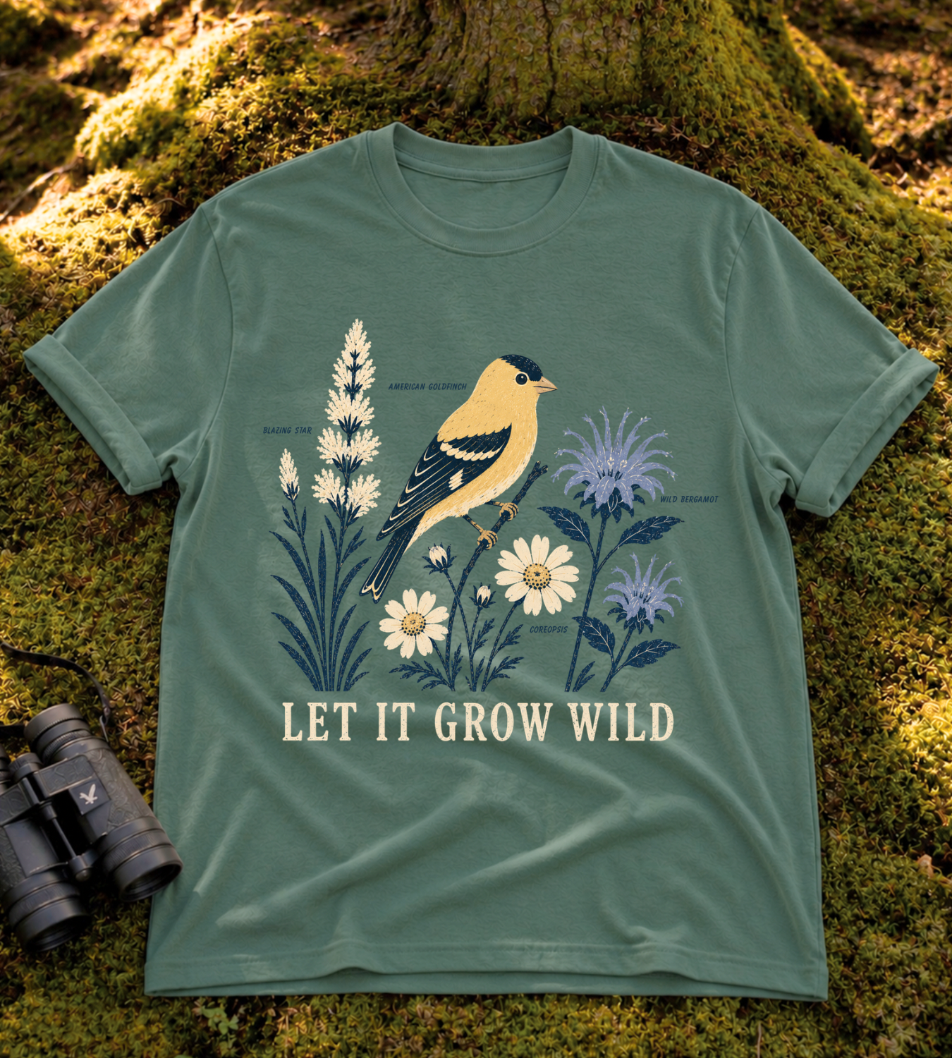 Let It Grow Wild T Shirt