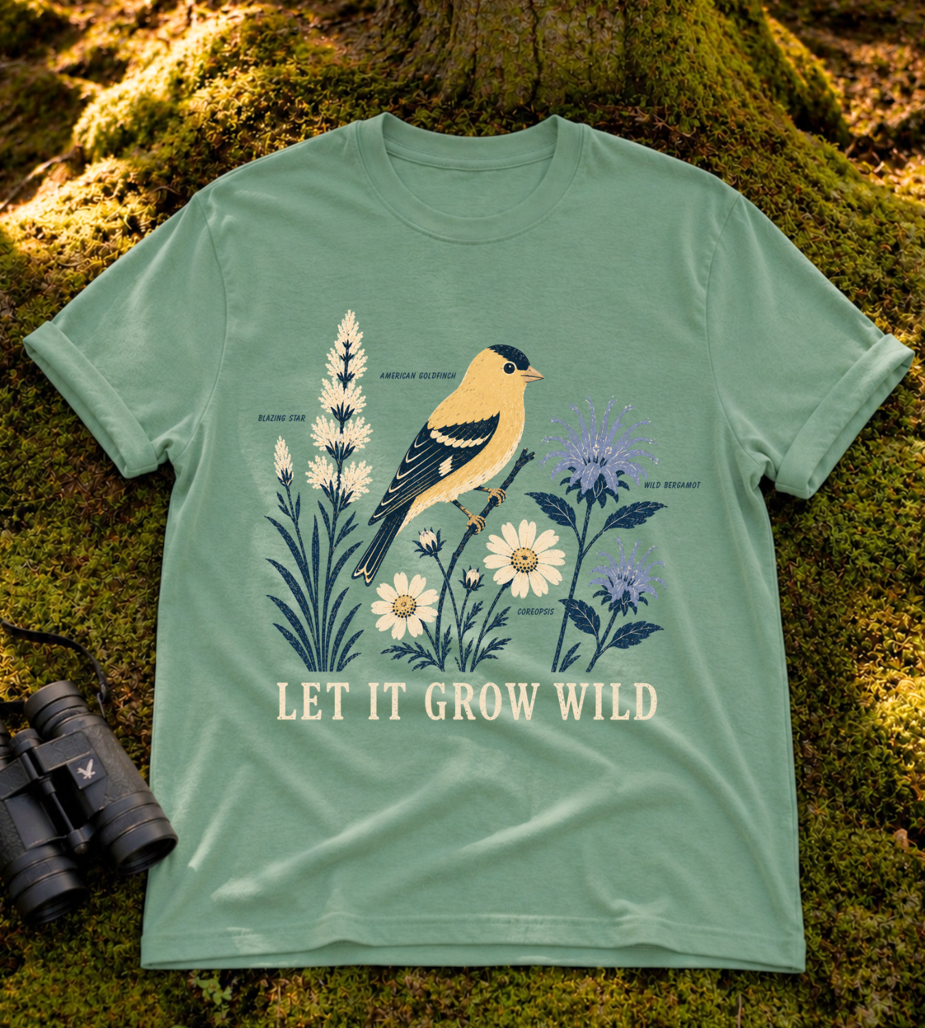 Let It Grow Wild T Shirt