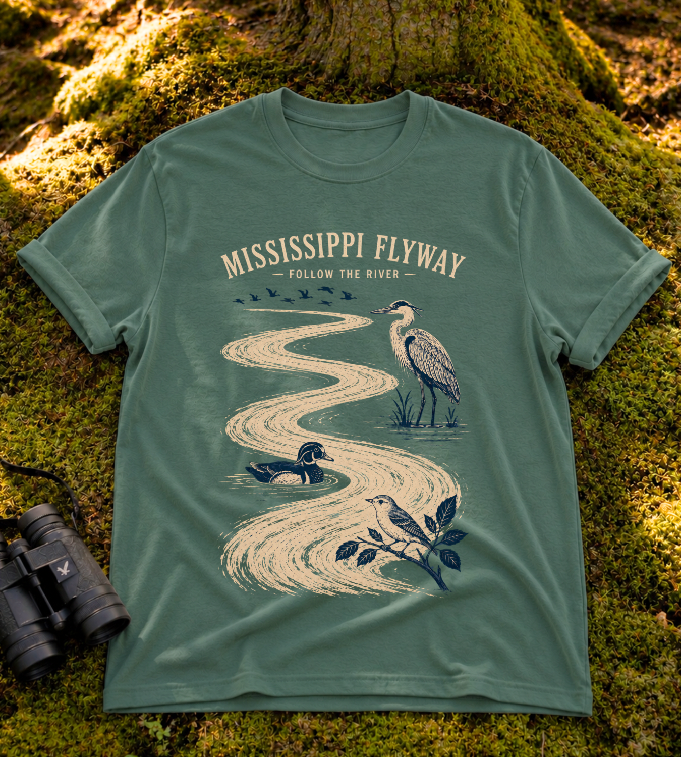Mississippi Flyway T Shirt