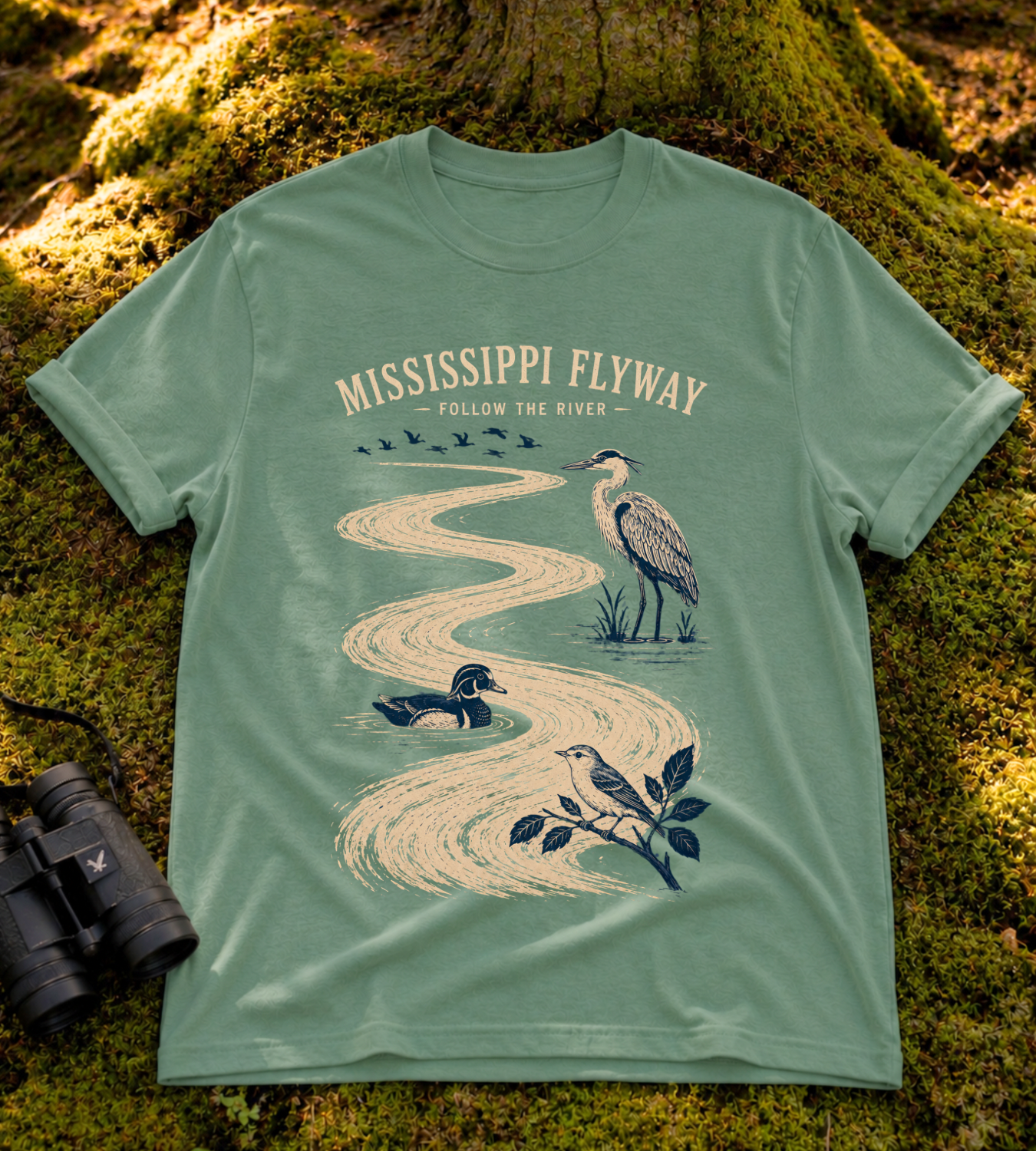 Mississippi Flyway T Shirt