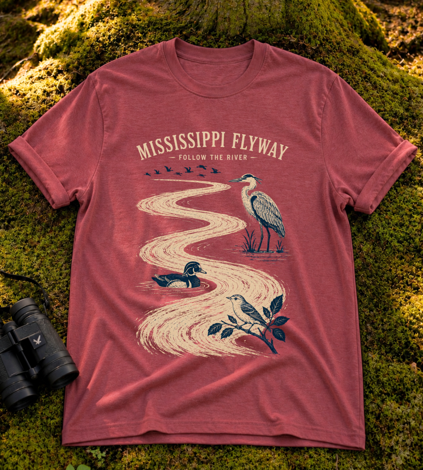 Mississippi Flyway T Shirt