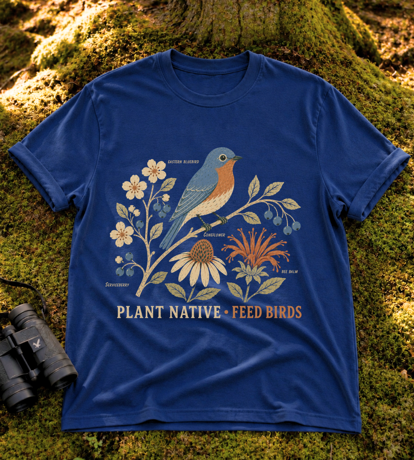 Plant Native Feed Birds T Shirt