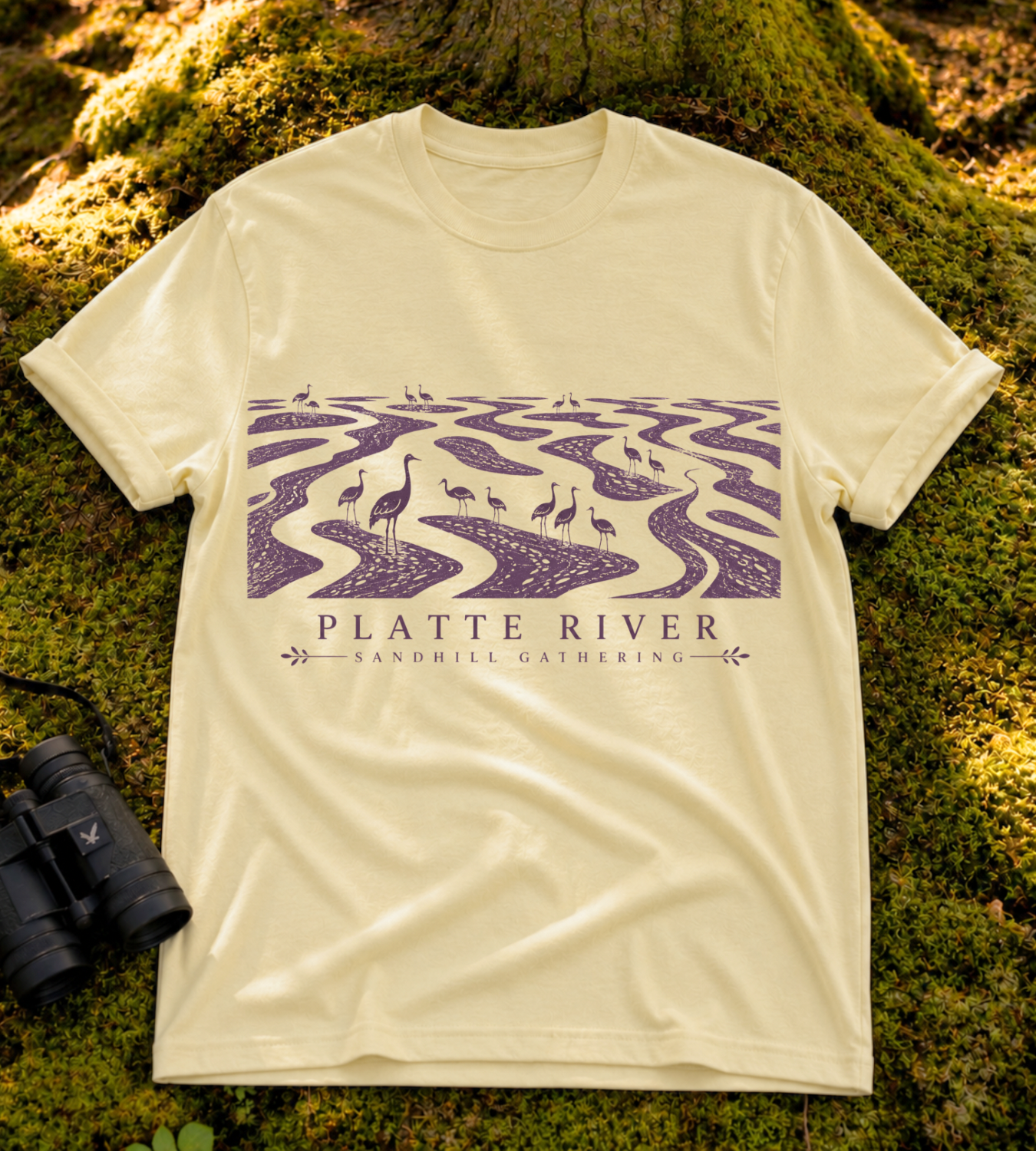 Platte River Landscape T Shirt