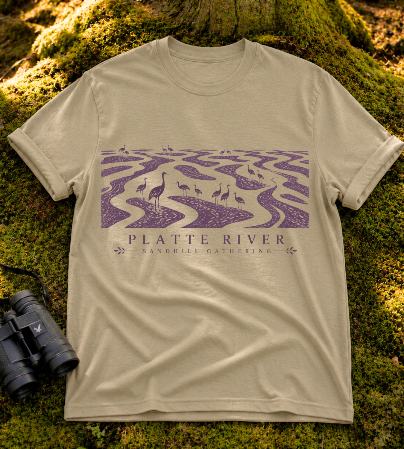 Platte River Landscape T Shirt