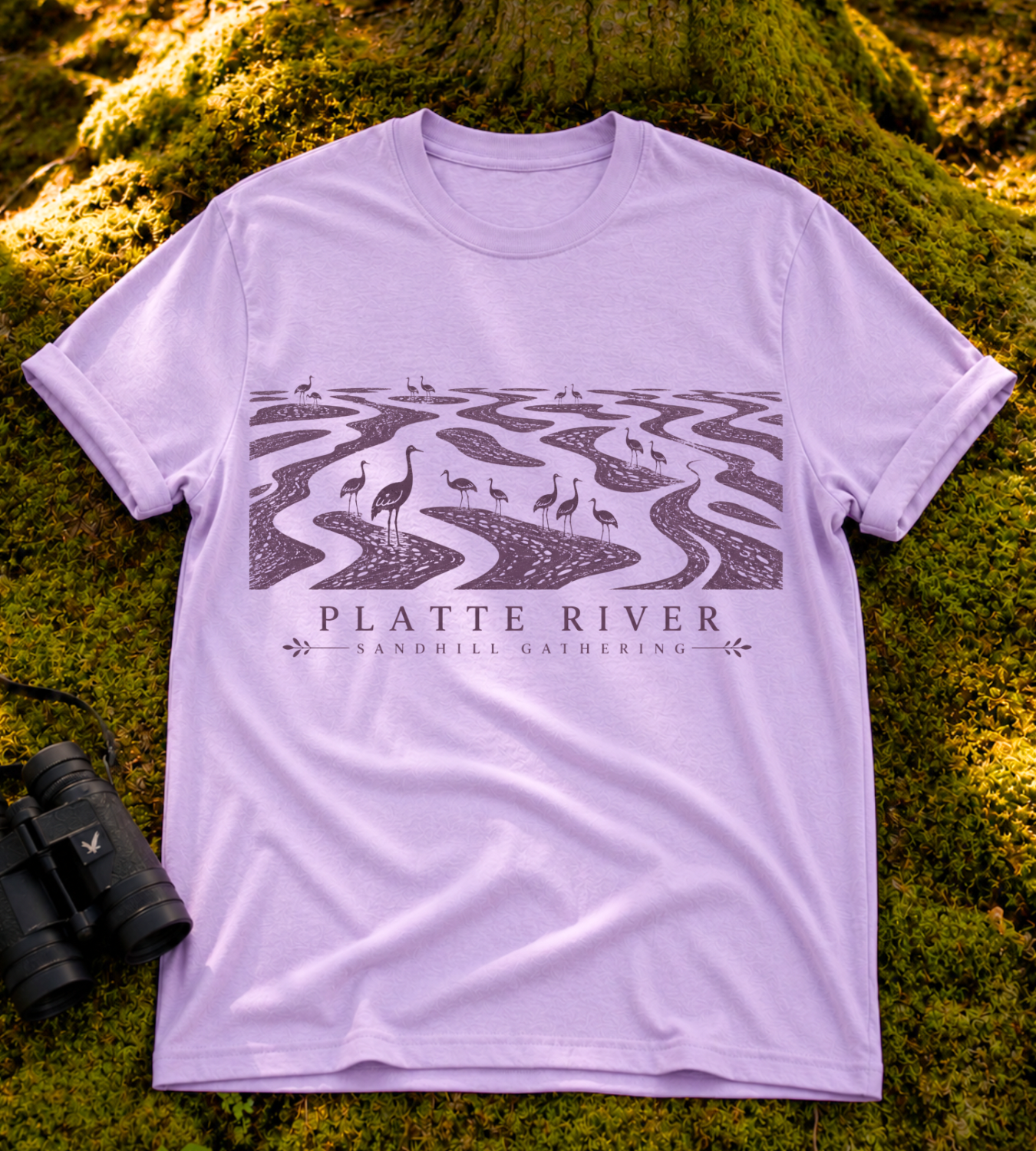 Platte River Landscape T Shirt