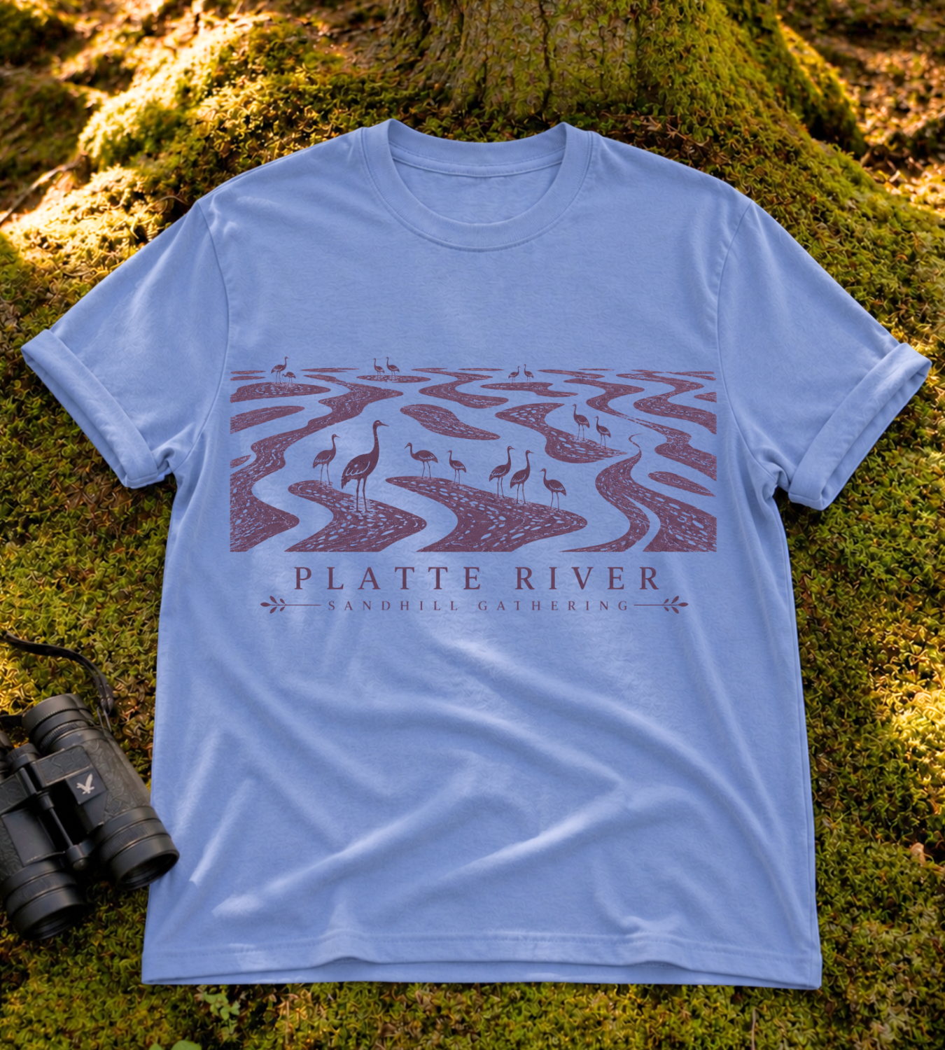 Platte River Landscape T Shirt