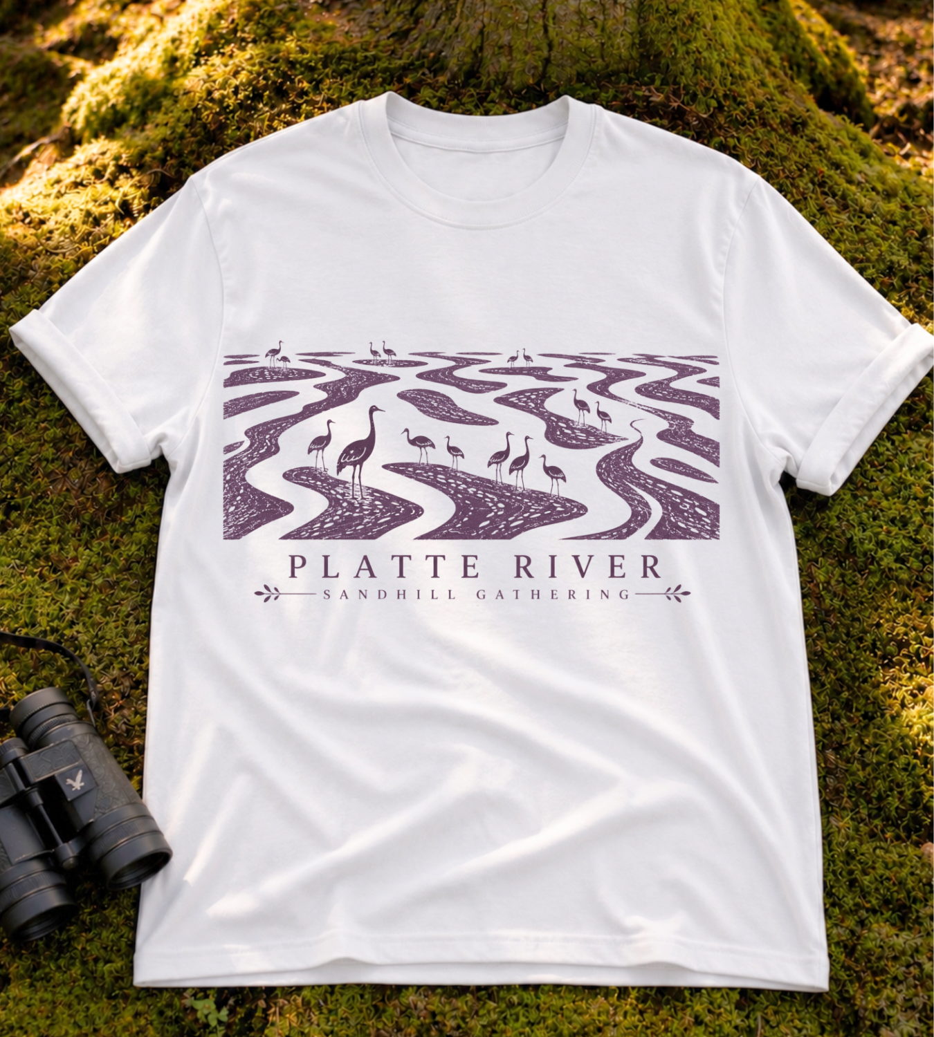 Platte River Landscape T Shirt