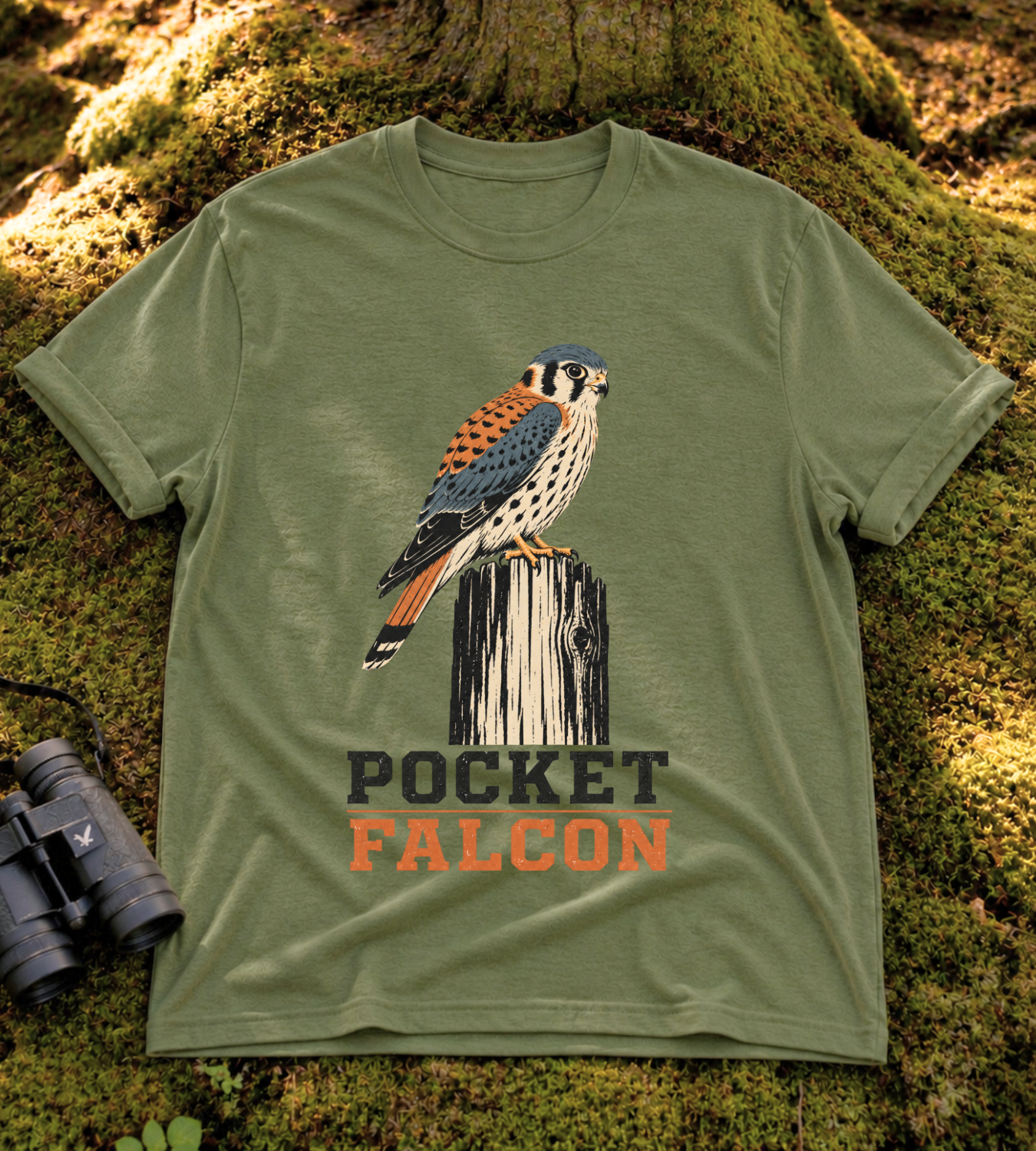 Pocket Falcon T Shirt