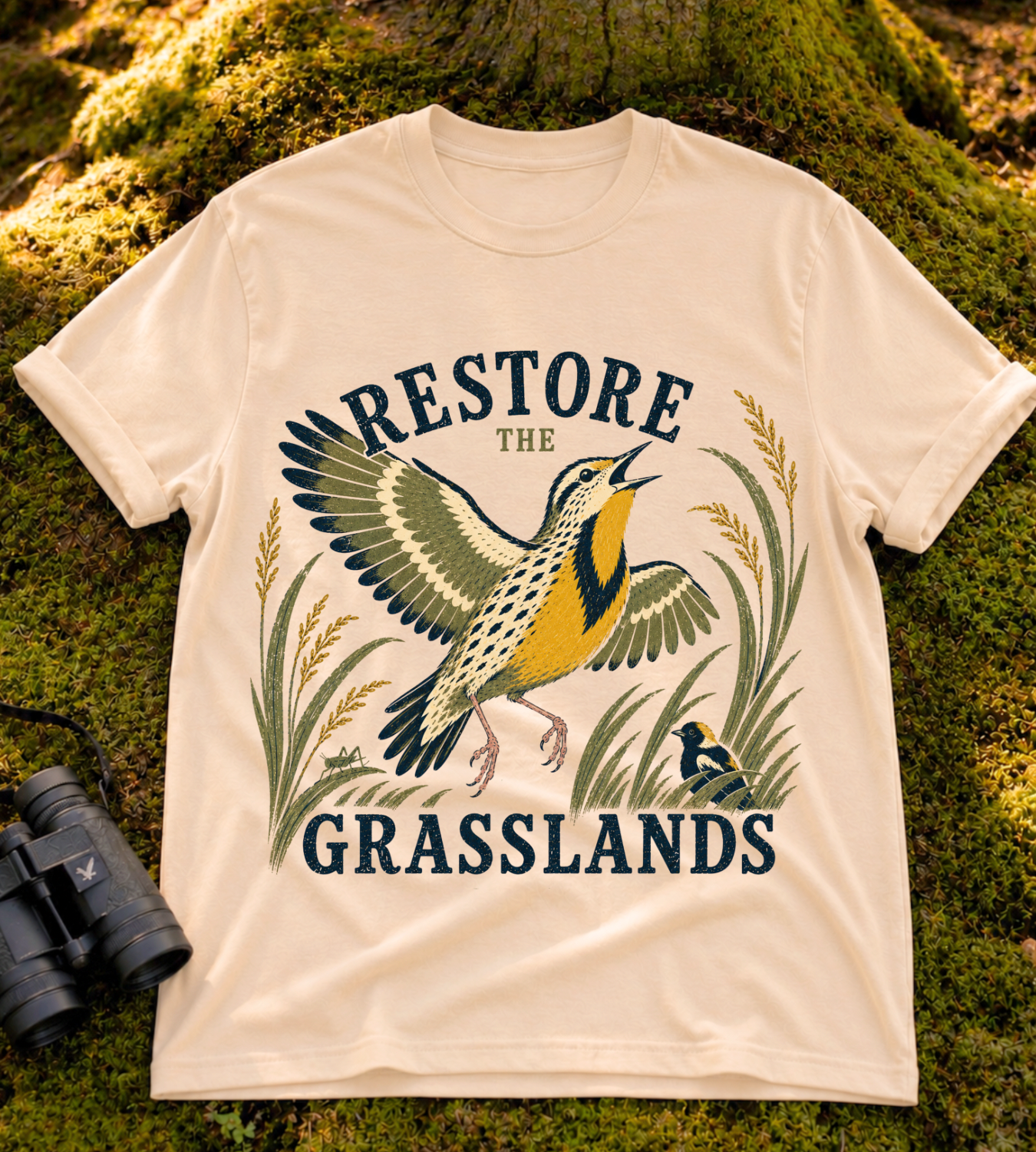 Restore the Grasslands T Shirt