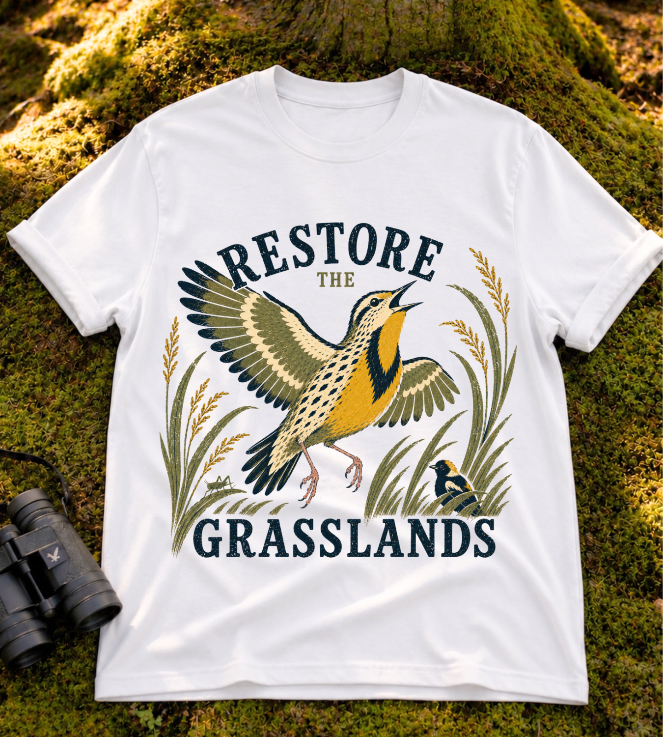 Restore the Grasslands T Shirt