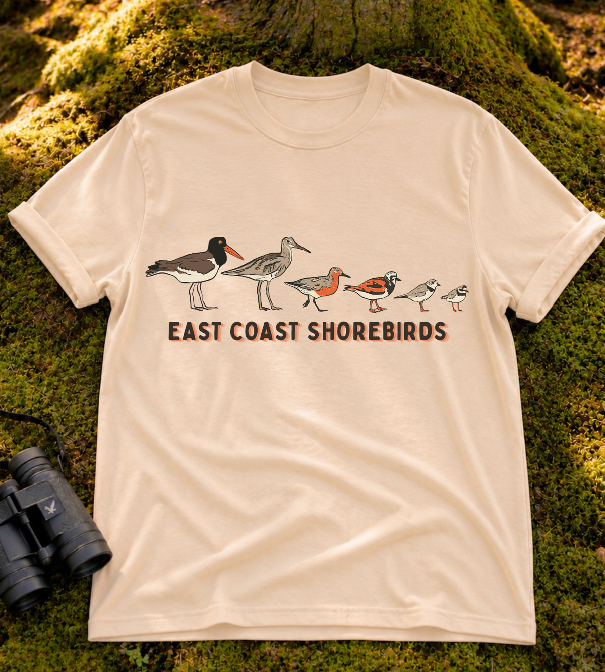 East Coast Shorebirds T Shirt