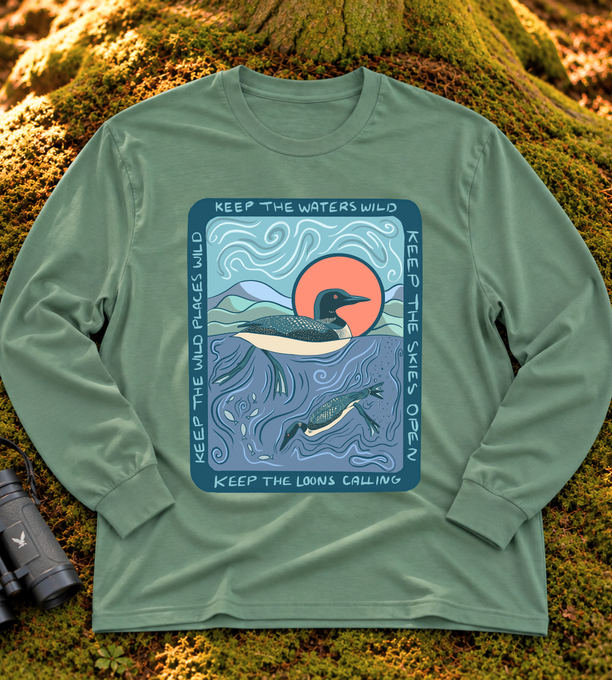 Keep the Loons Calling Long Sleeve Tee