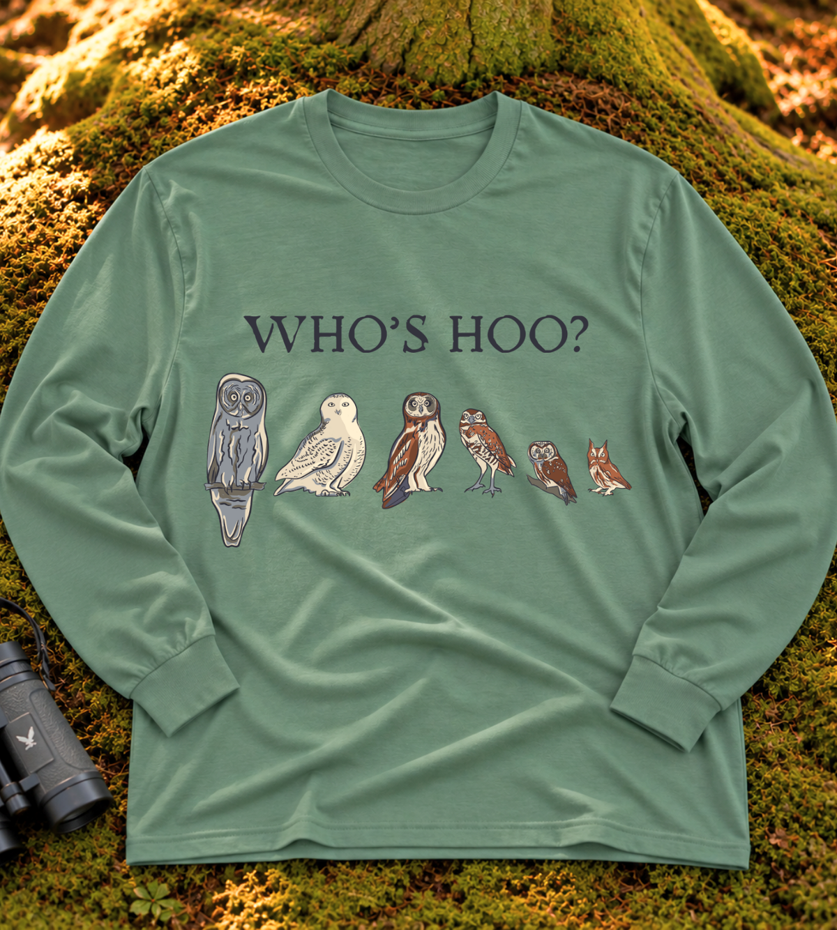 Who’s Hoo? Long Sleeve Tee