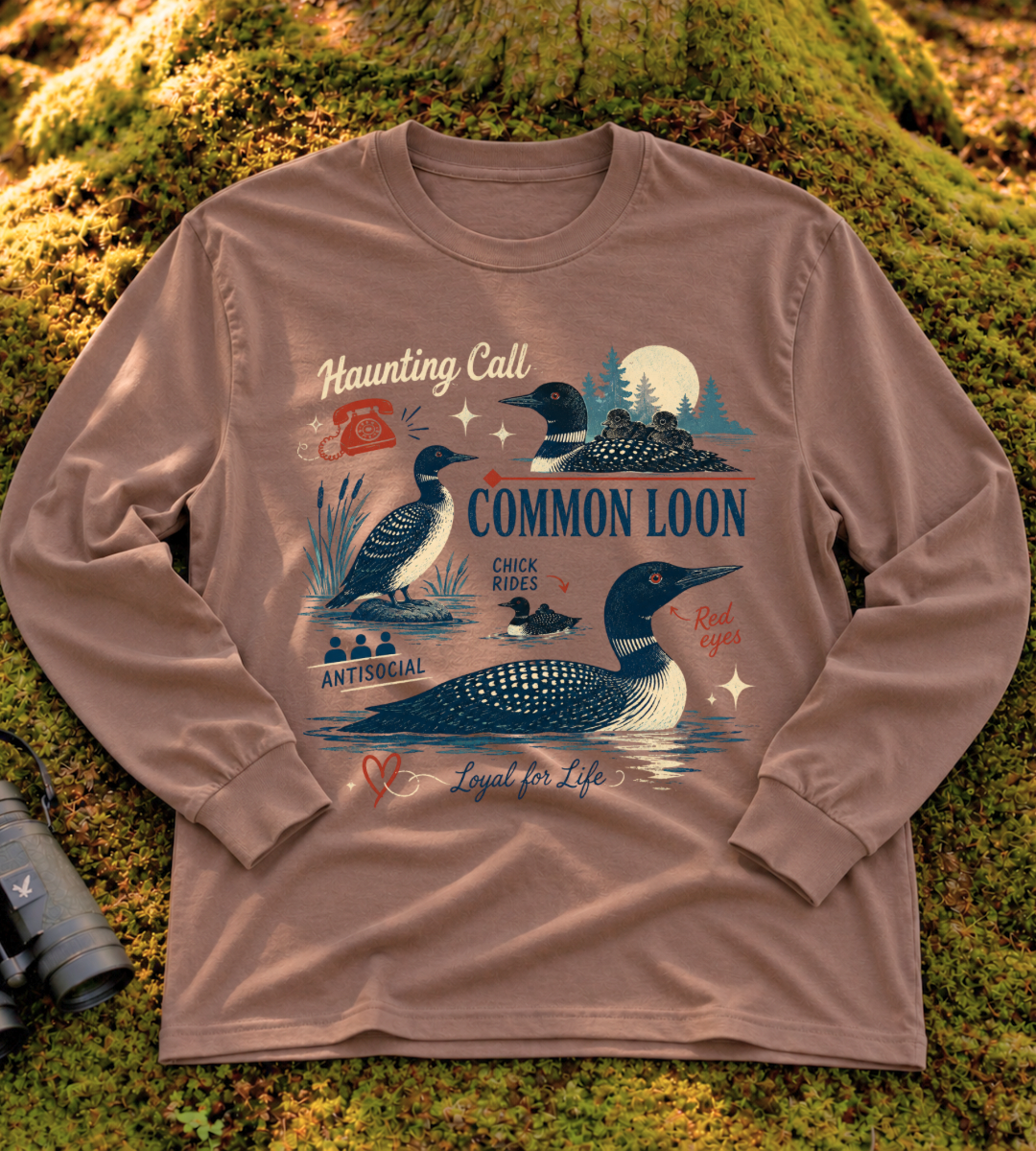 Common Loon Long Sleeve Tee