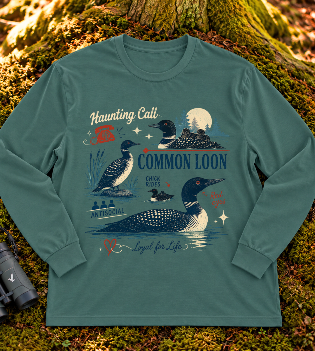 Common Loon Long Sleeve Tee