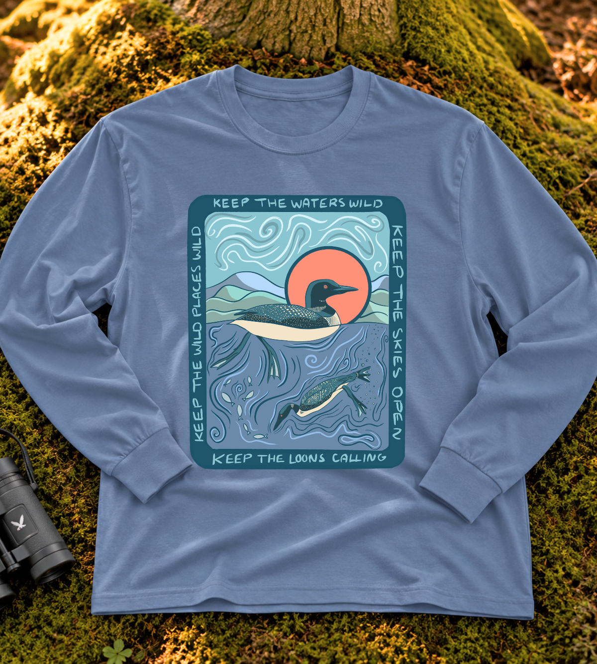 Keep the Loons Calling Long Sleeve Tee