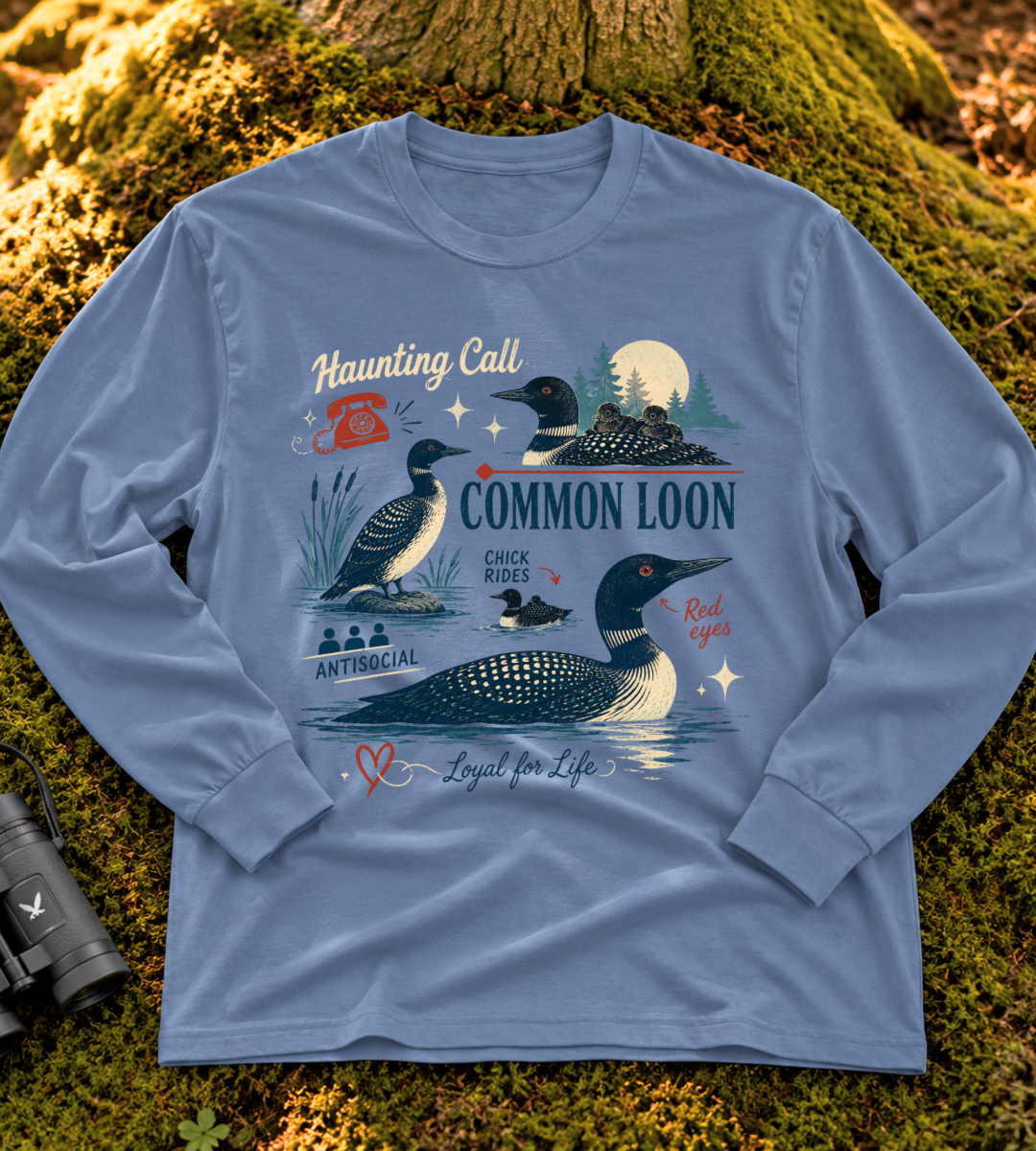 Common Loon Long Sleeve Tee