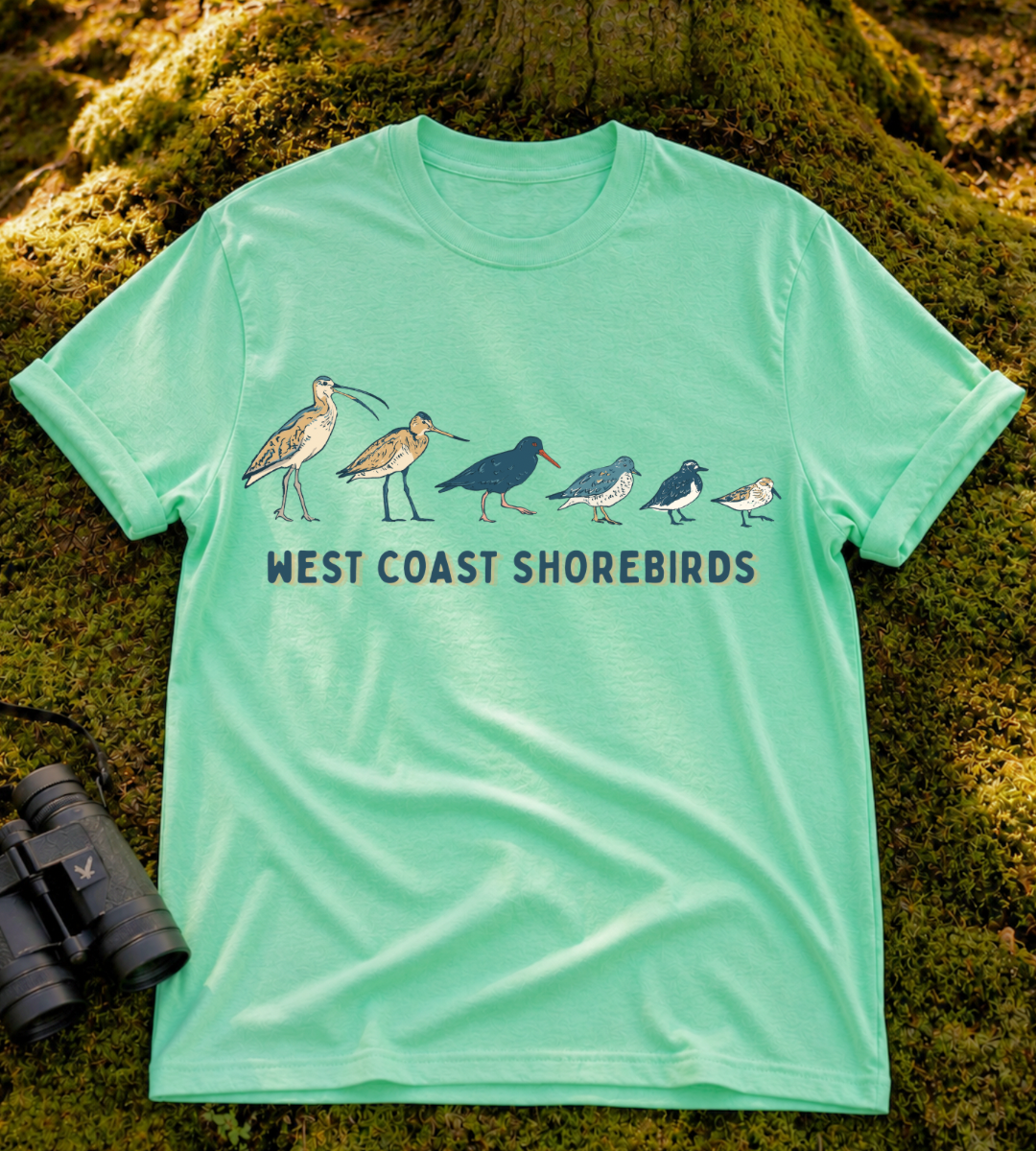 West Coast Shorebirds T Shirt