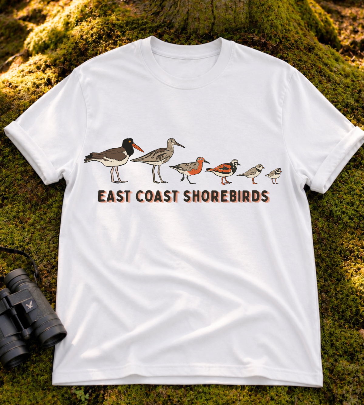 East Coast Shorebirds T Shirt
