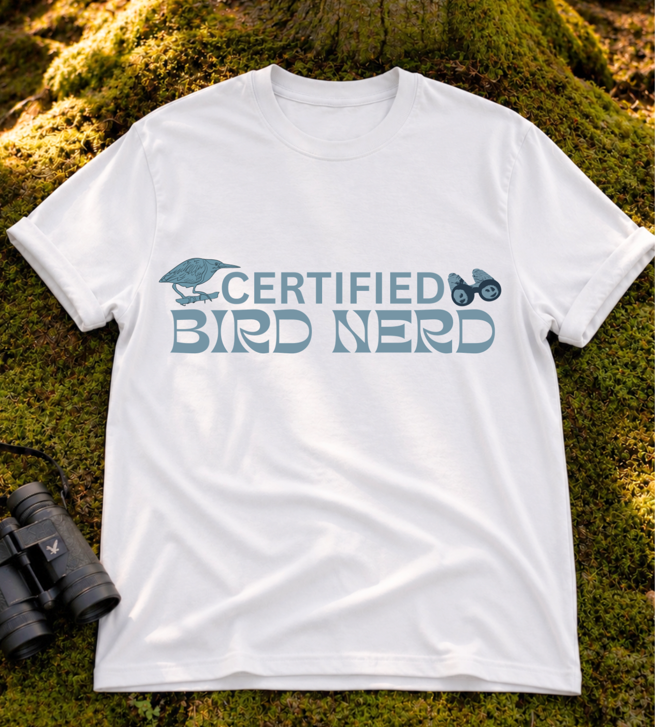 Certified Bird Nerd T Shirt