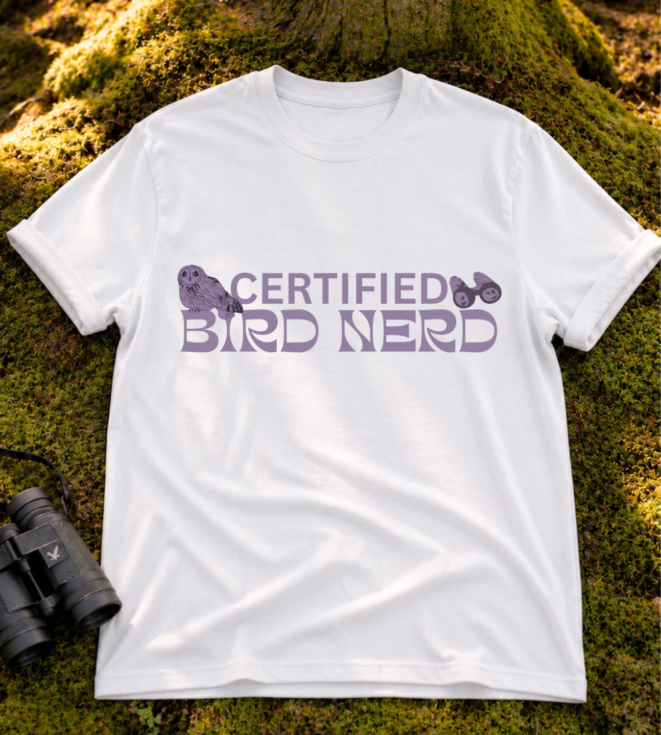 Certified Bird Nerd T Shirt