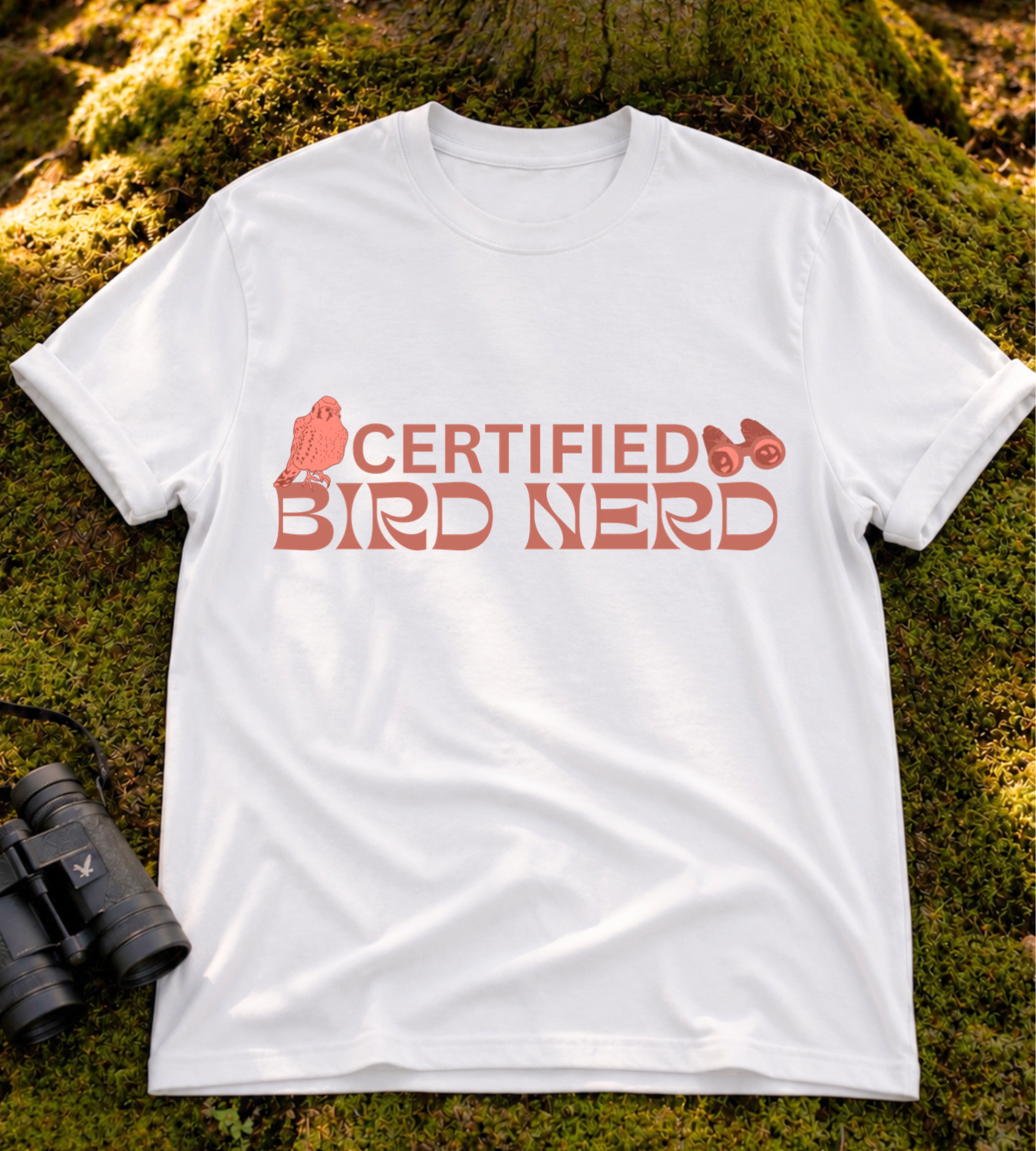 Certified Bird Nerd T Shirt