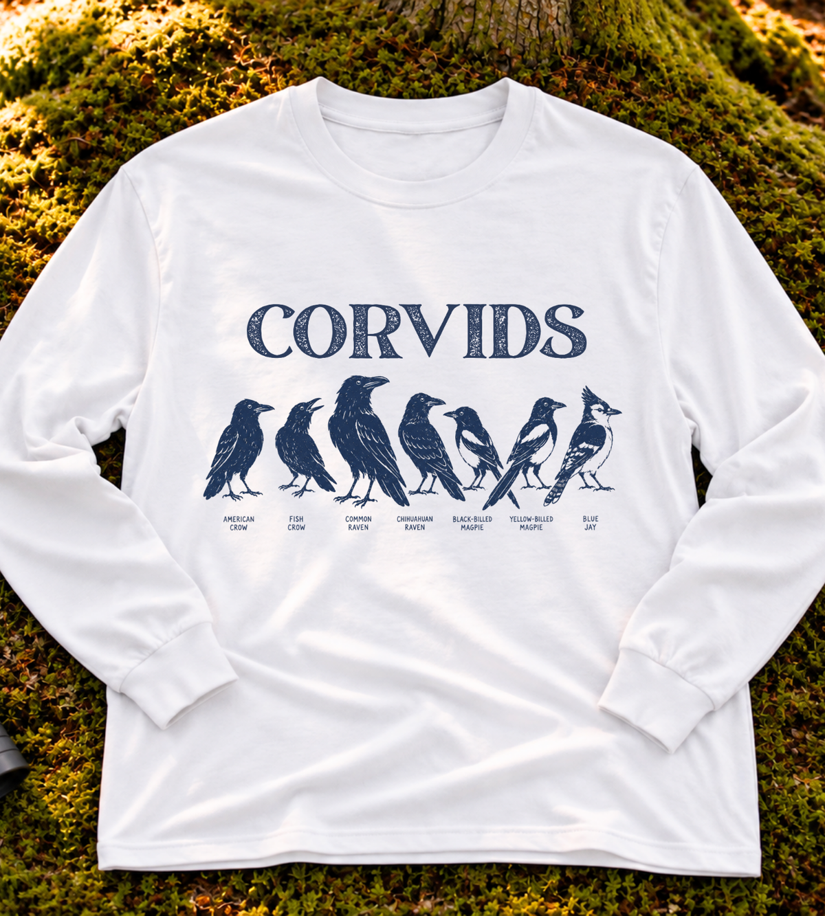 Corvids Long Sleeve Tee