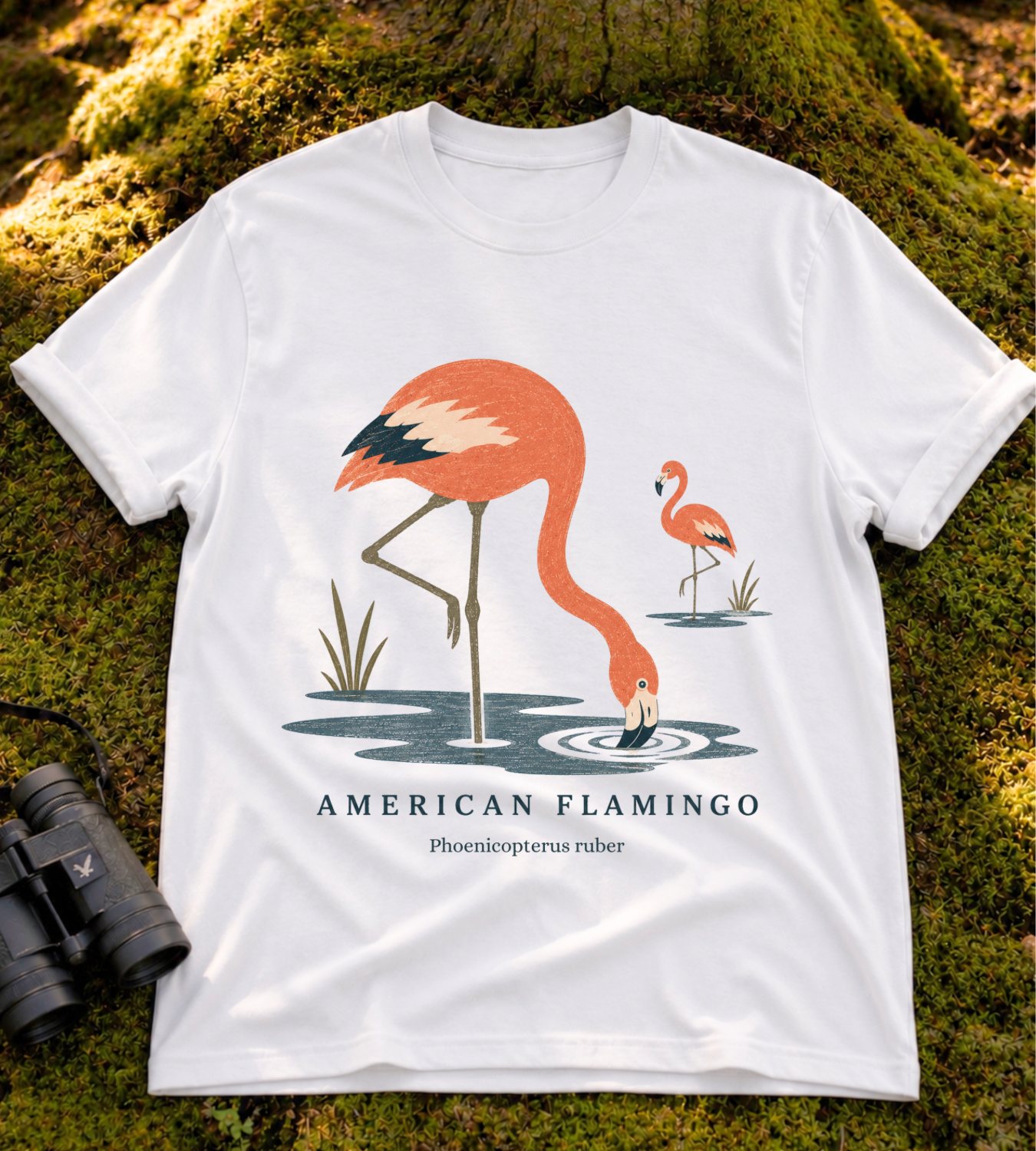 American Flamingo T Shirt