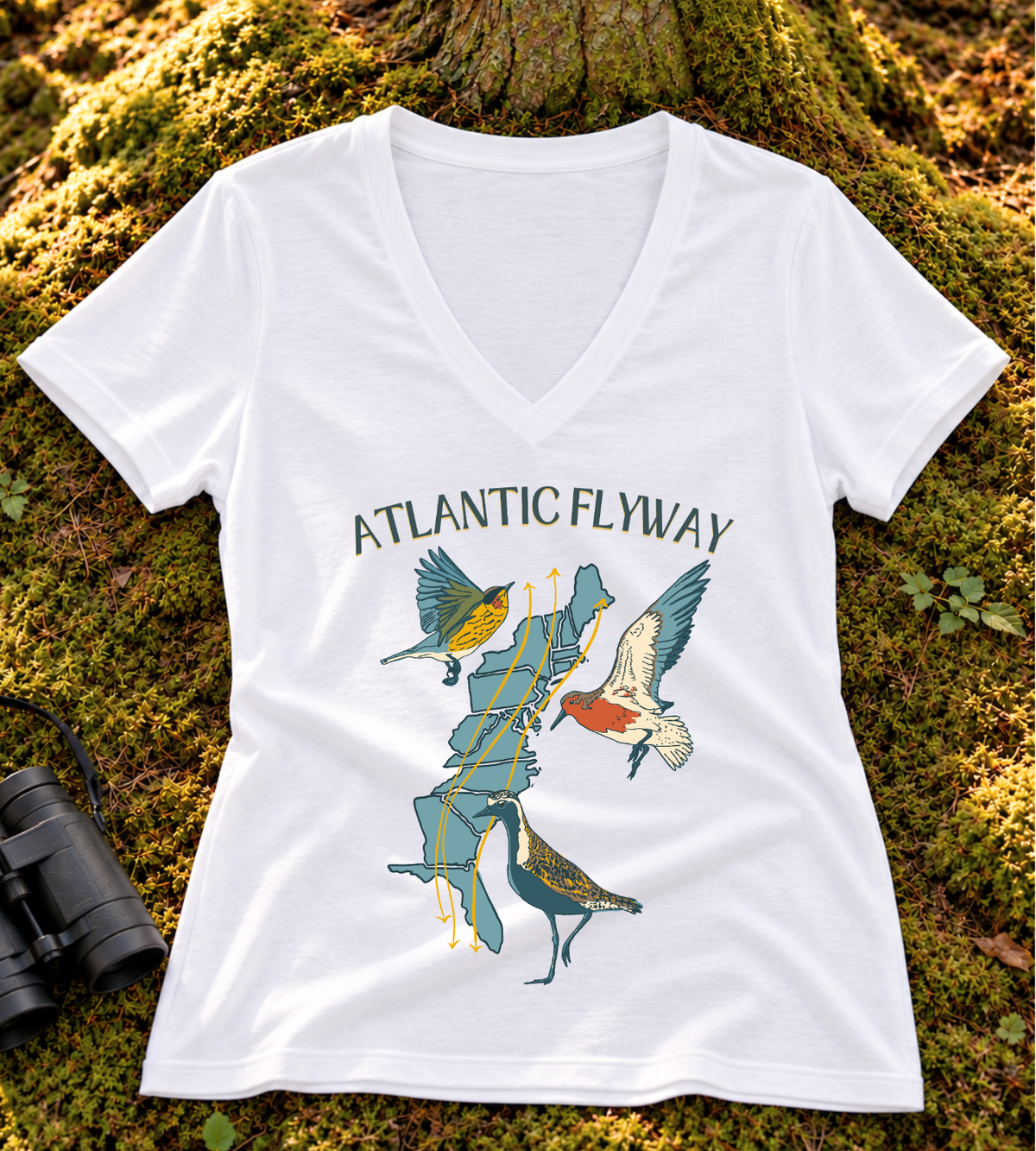 Atlantic Flyway Women’s V Neck