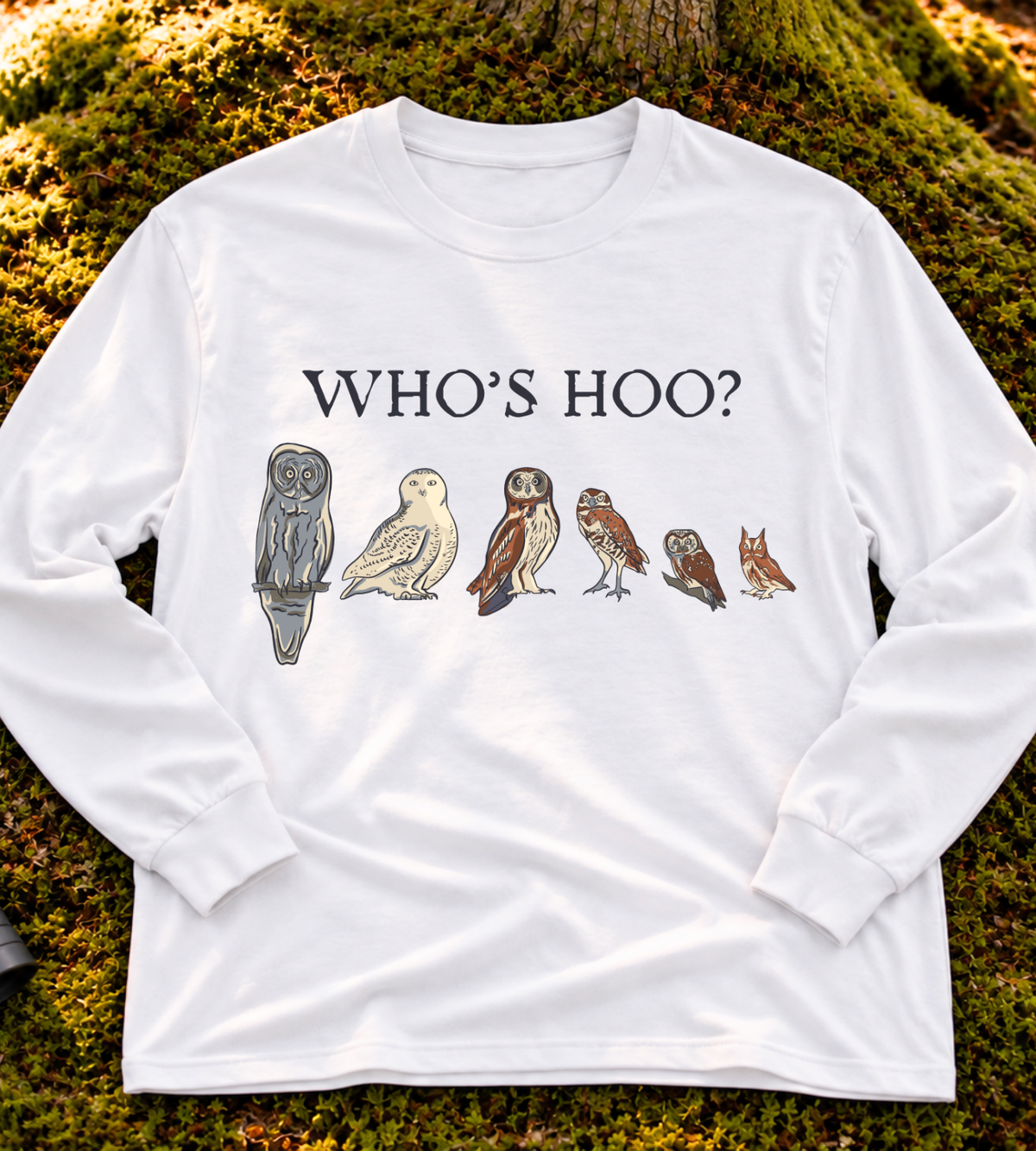 Who’s Hoo? Long Sleeve Tee